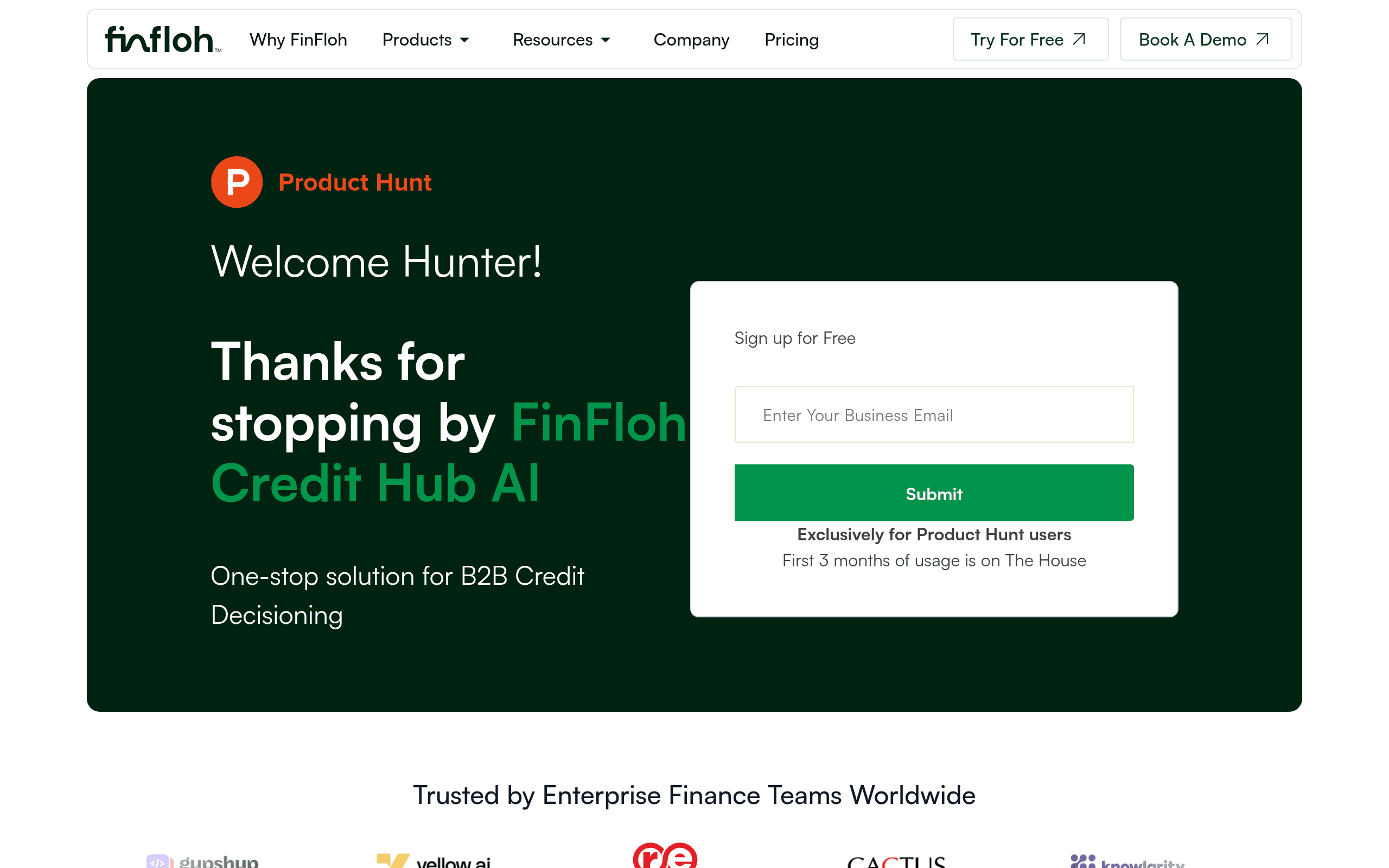 FinFloh Credit Hub AI