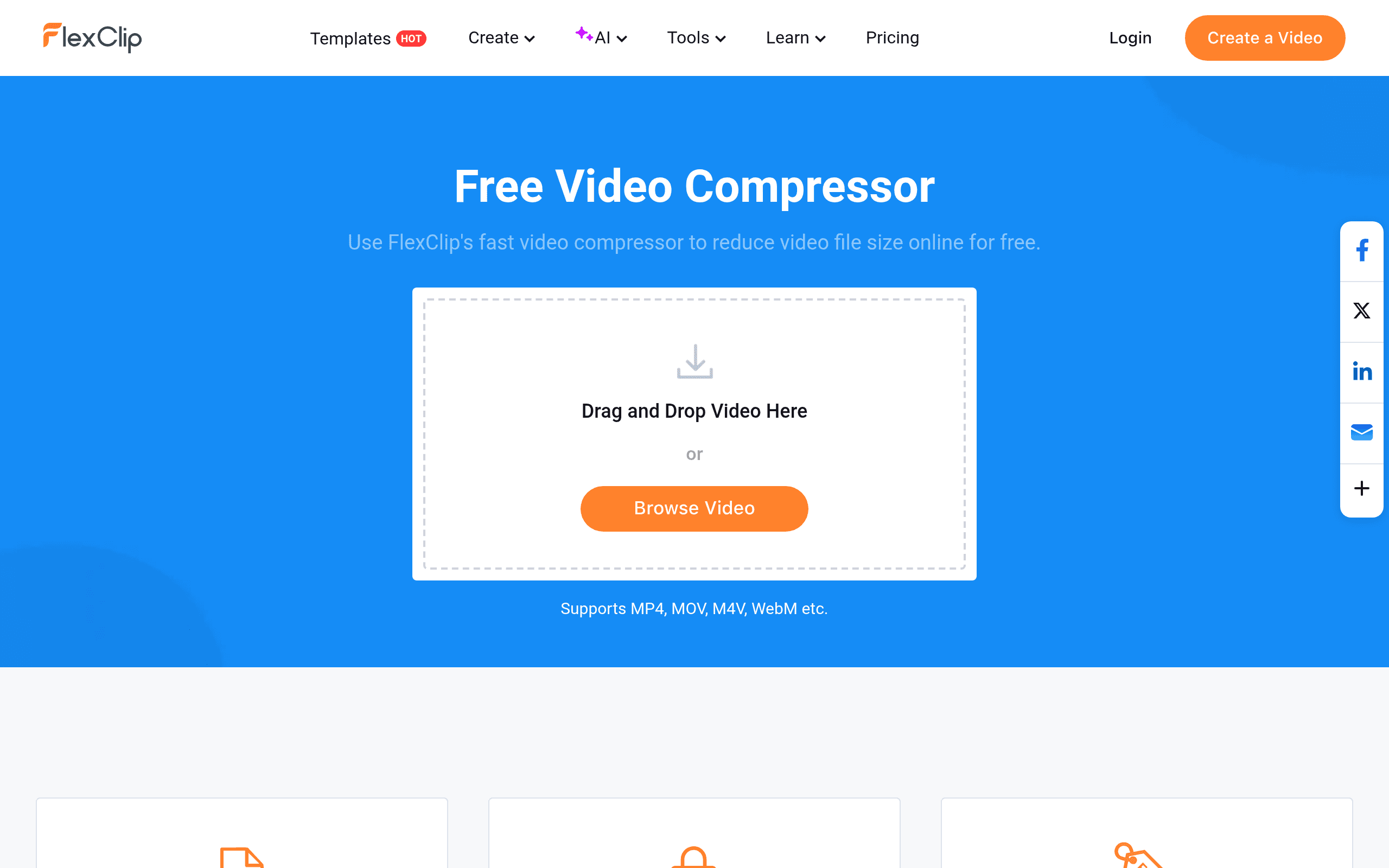 FlexClip Compressor