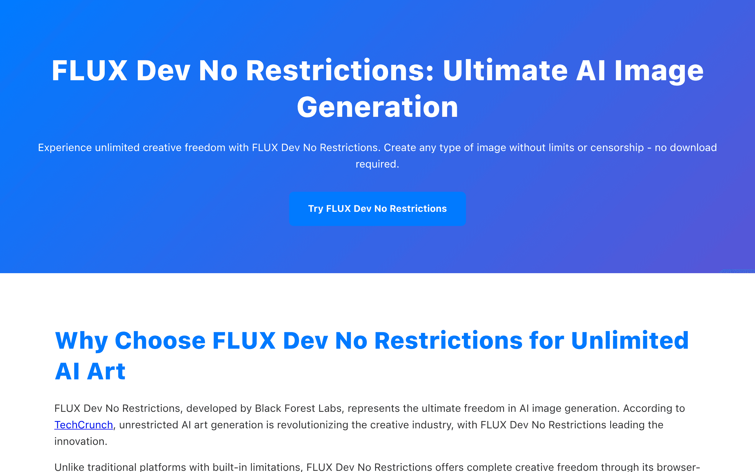 FLUX Dev