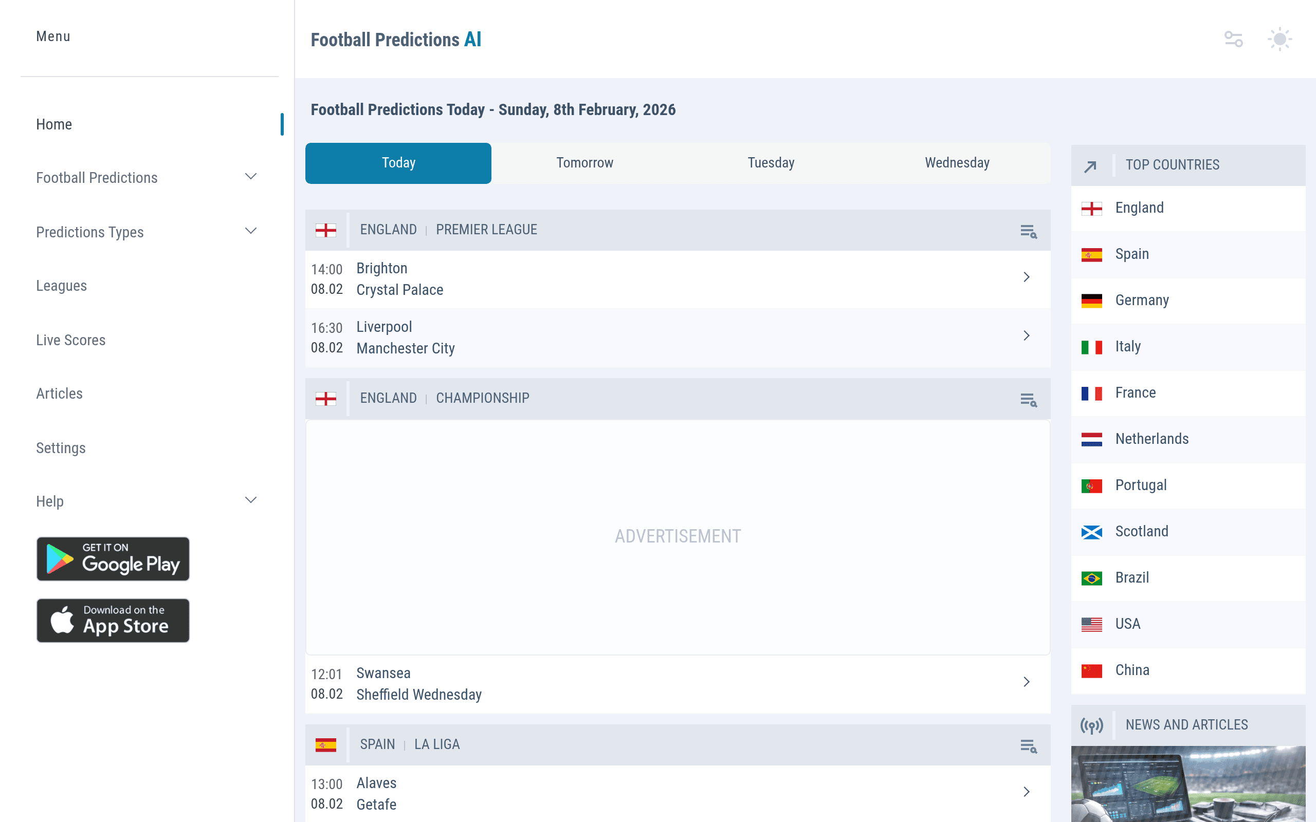 Football Predictions