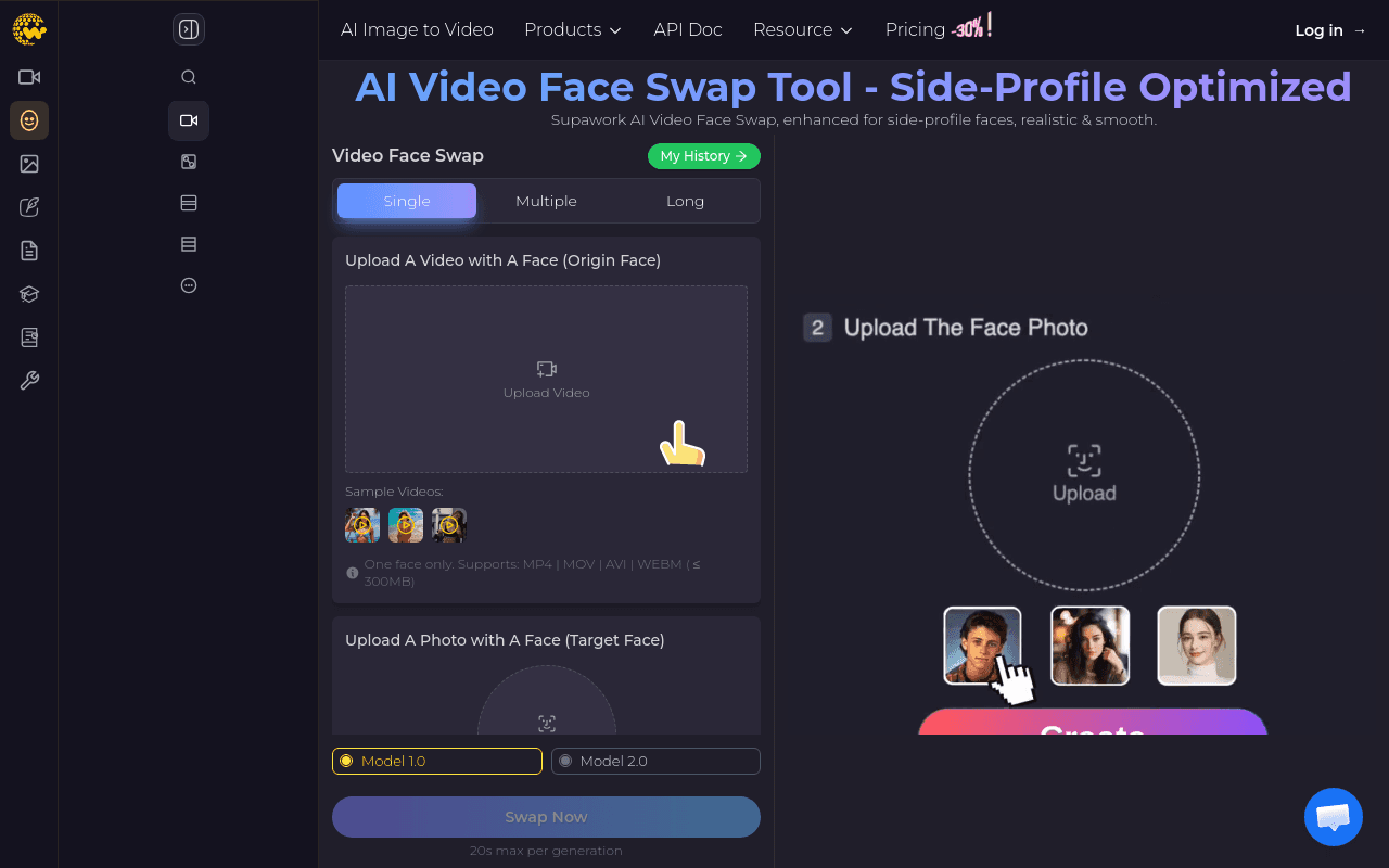Free AI Video Face Swap