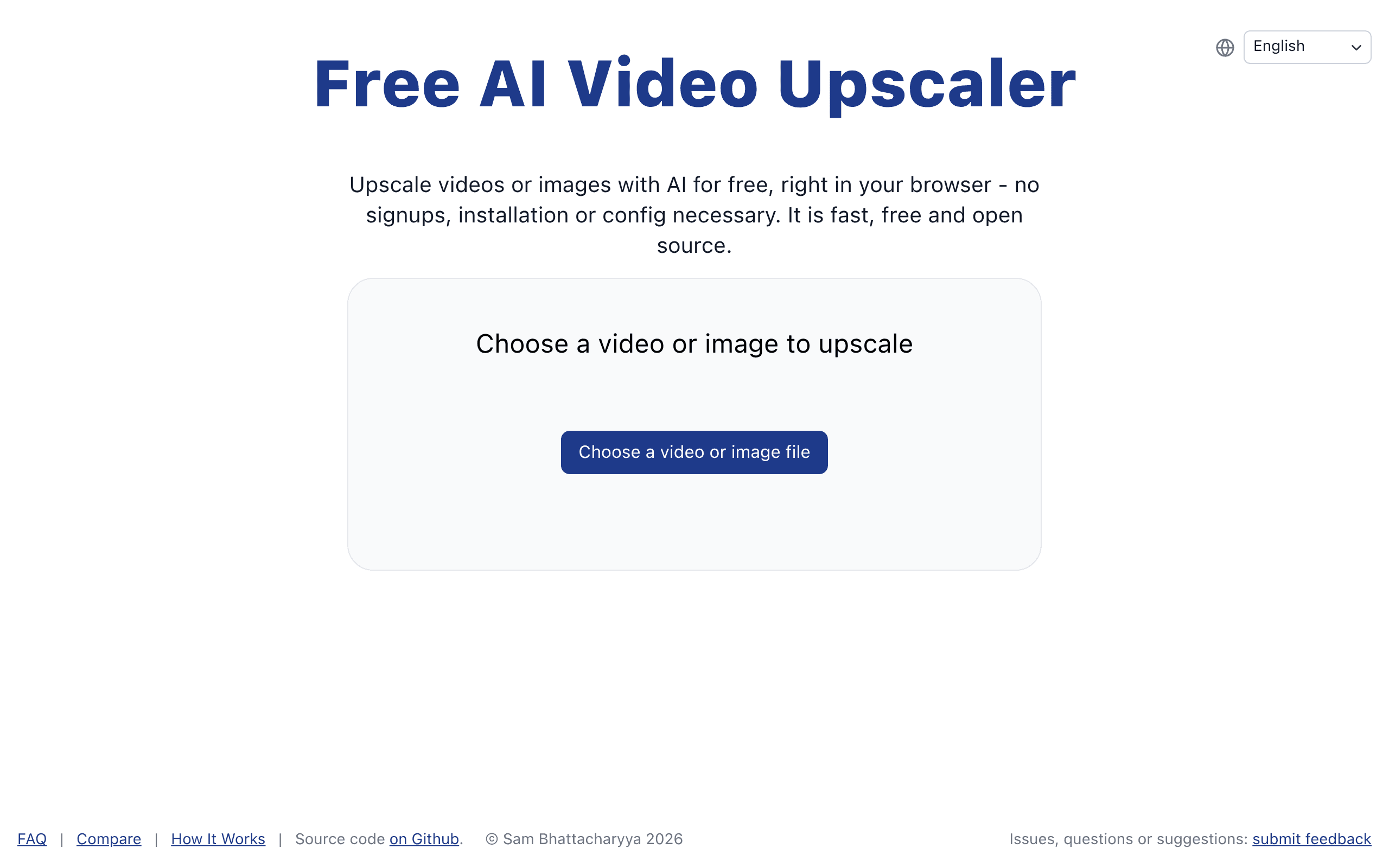 Free AI Video Upscaler