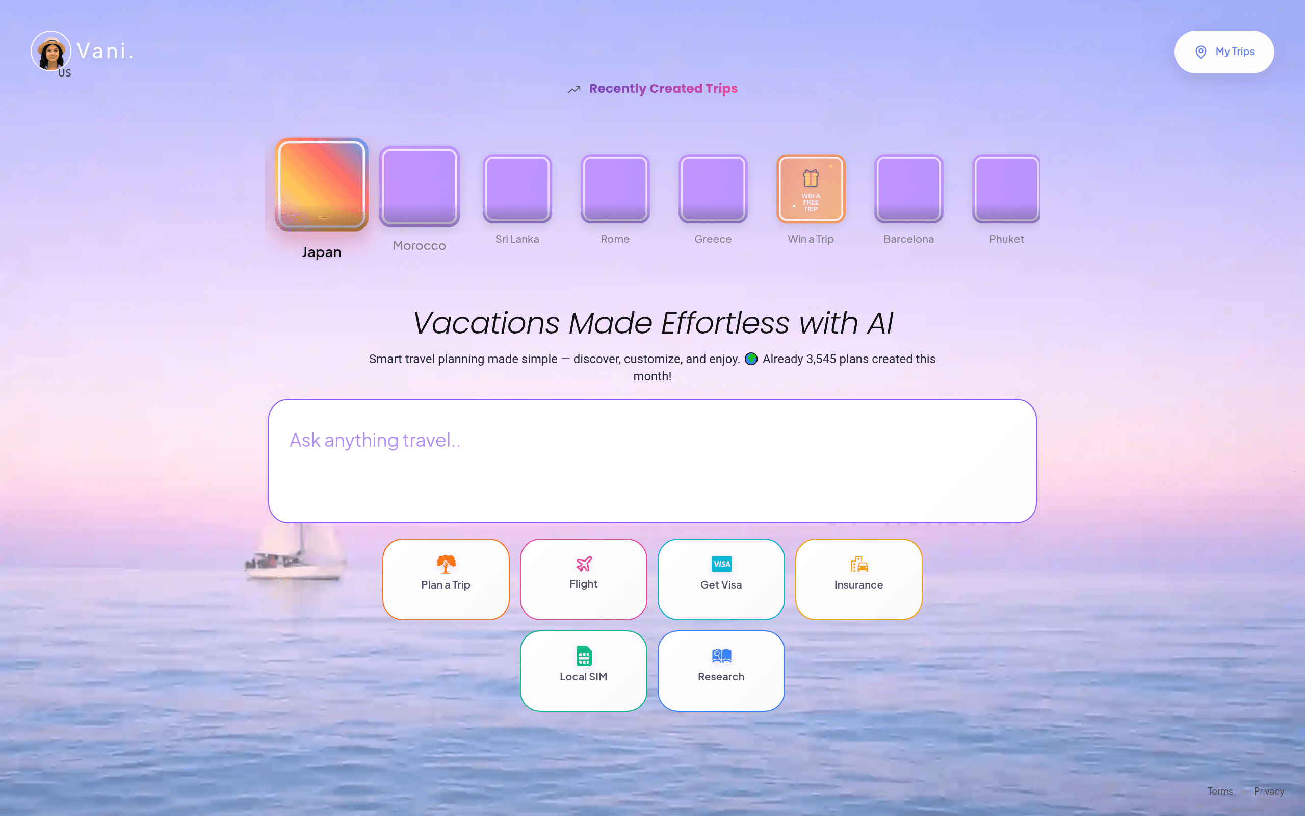 g8trip AI Travel Planner