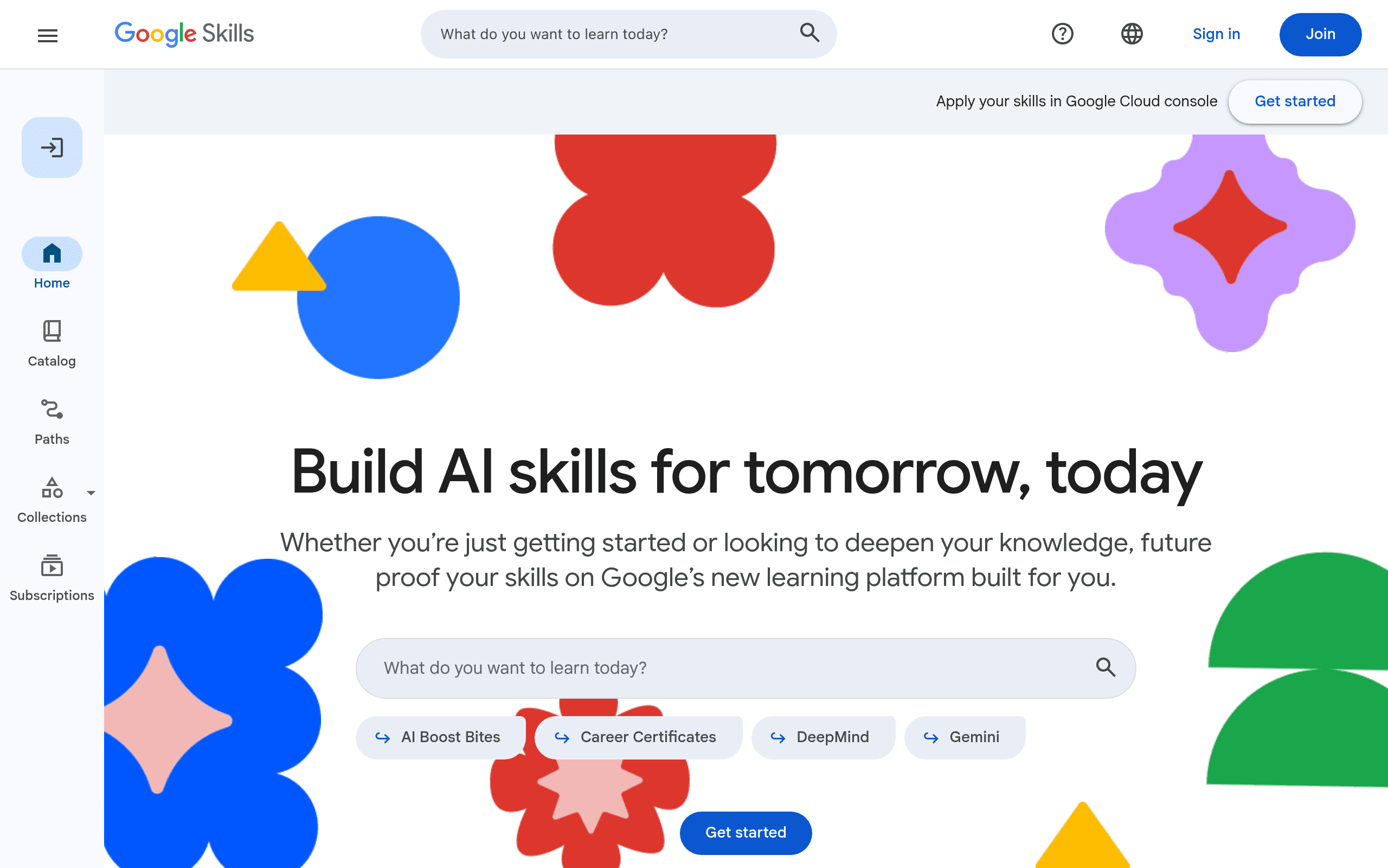 Google Skills