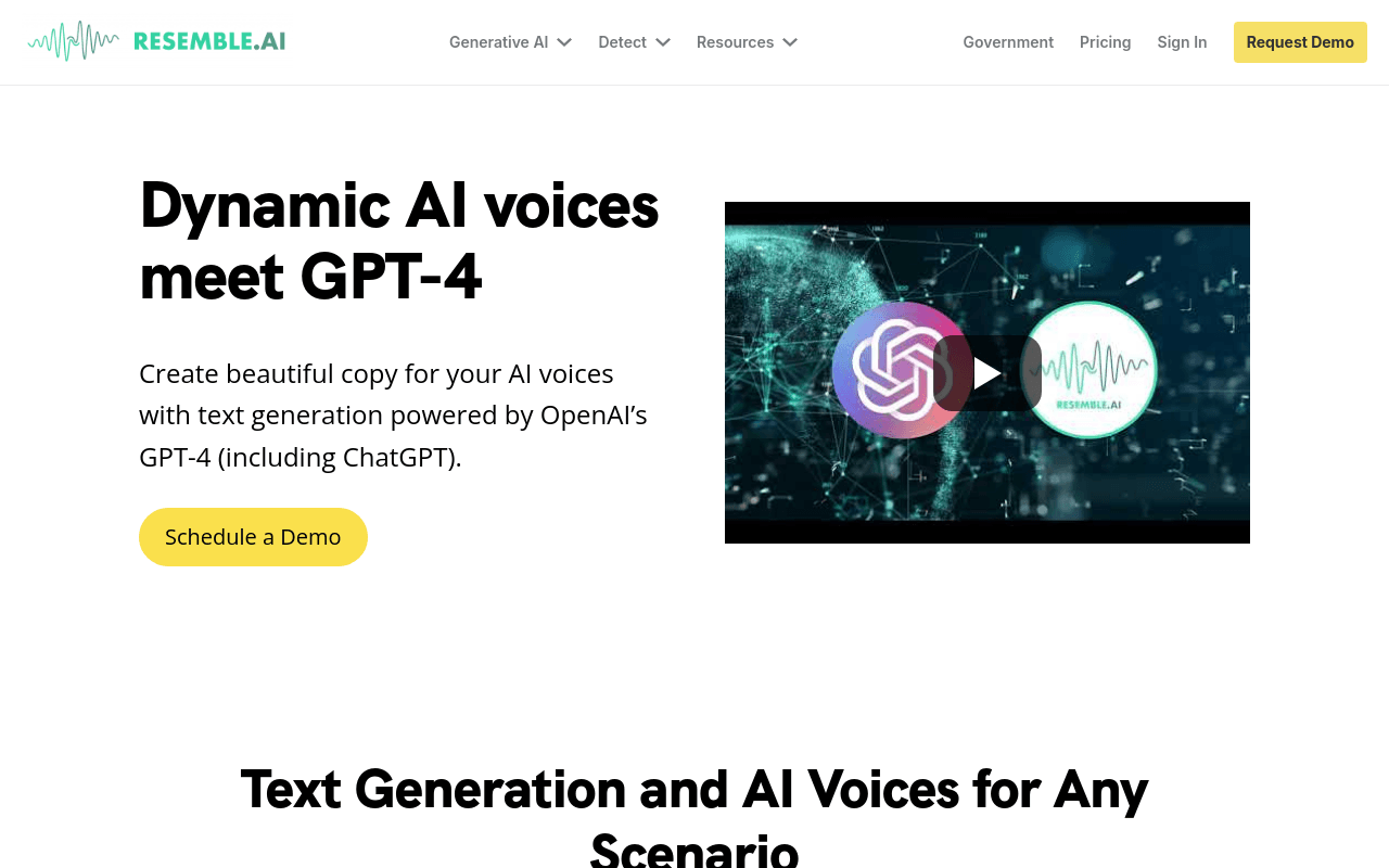 GPT-3 Custom AI Voices