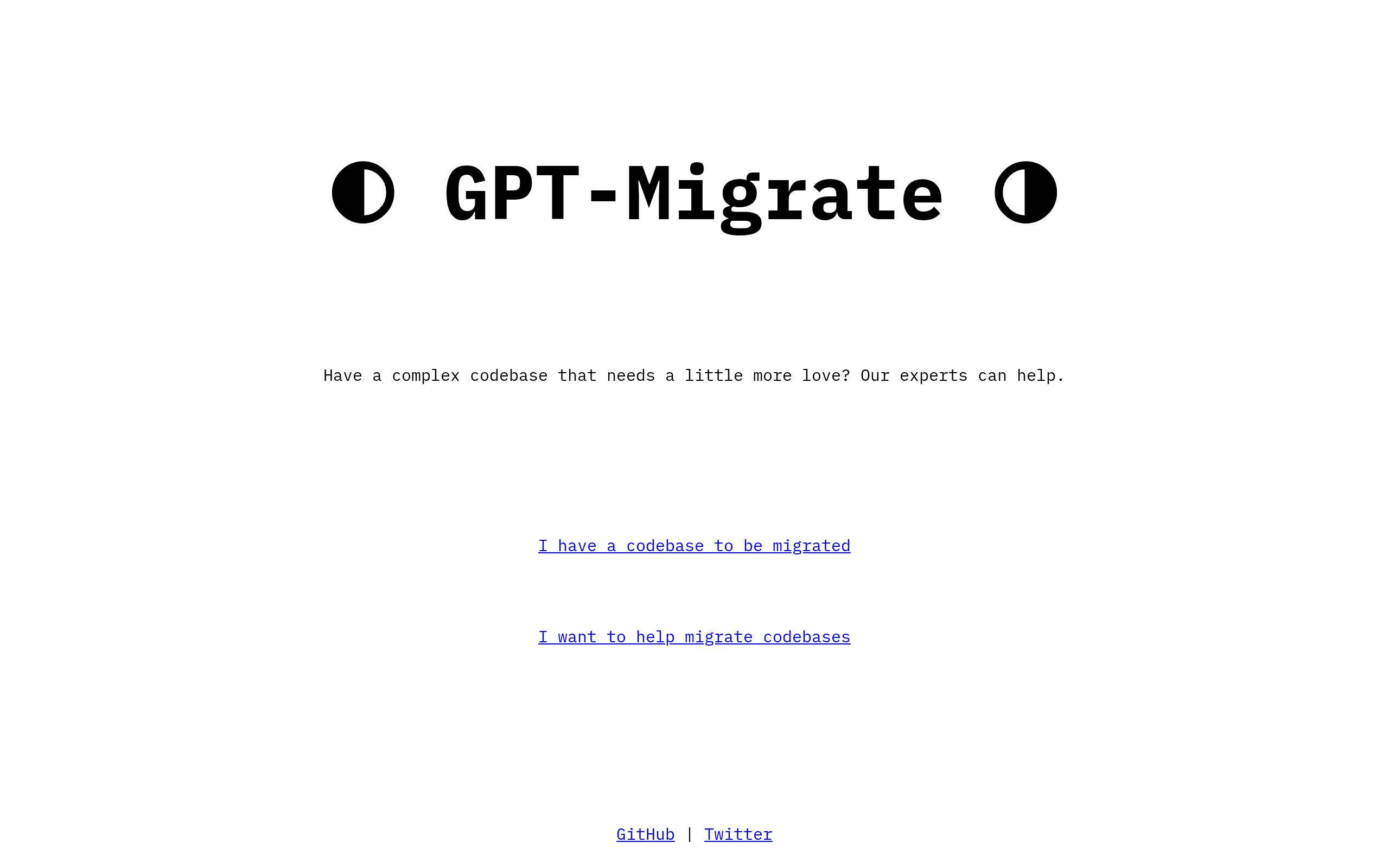GPT-Migrate