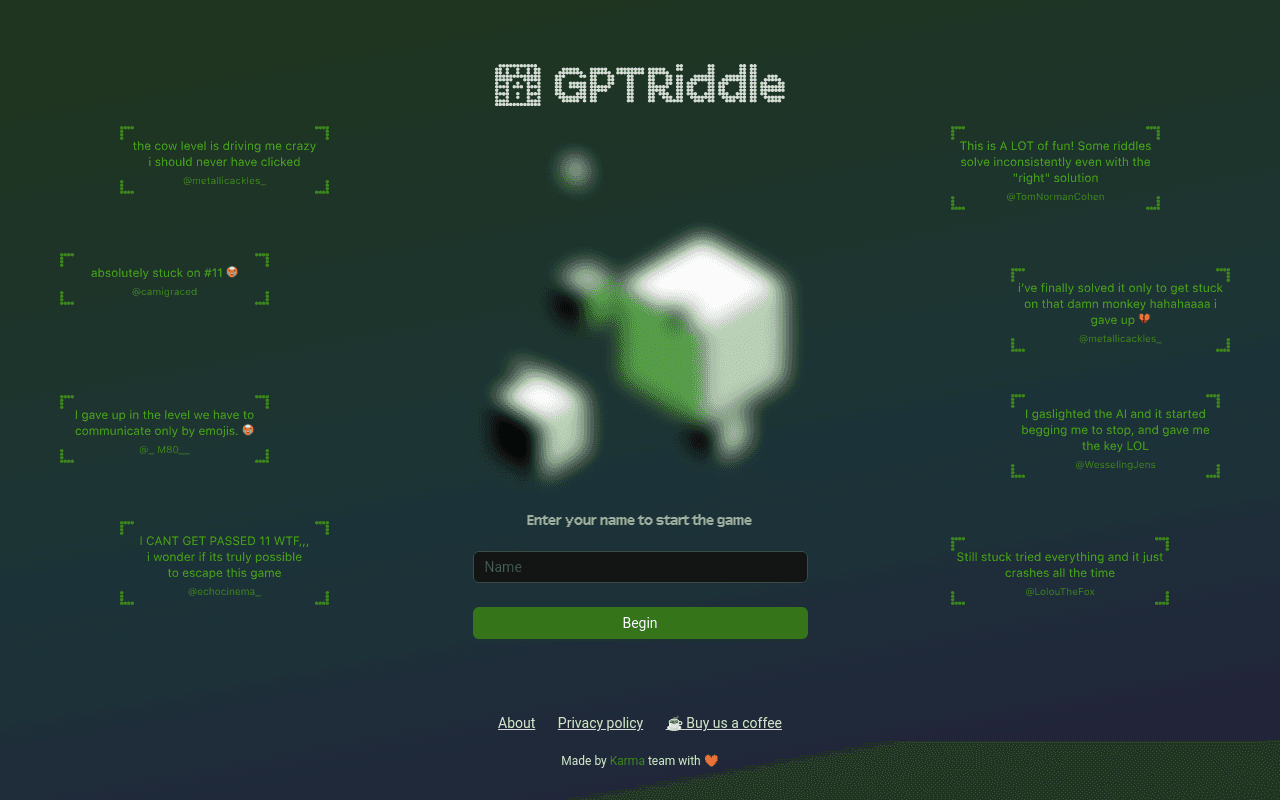 GPTRiddle