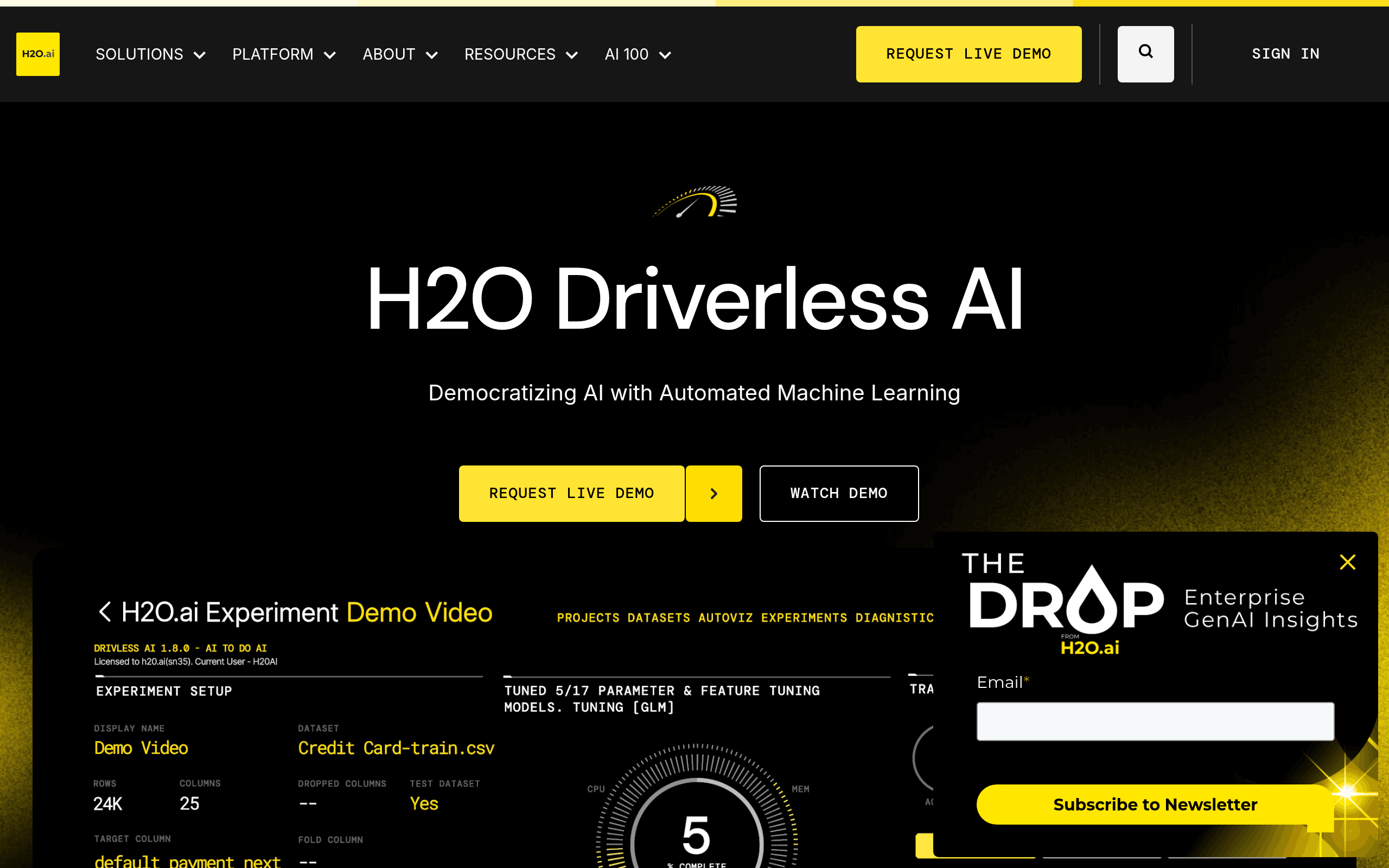 H2O.ai Autopilot