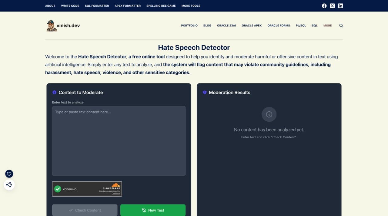 Hate Speech Detector
