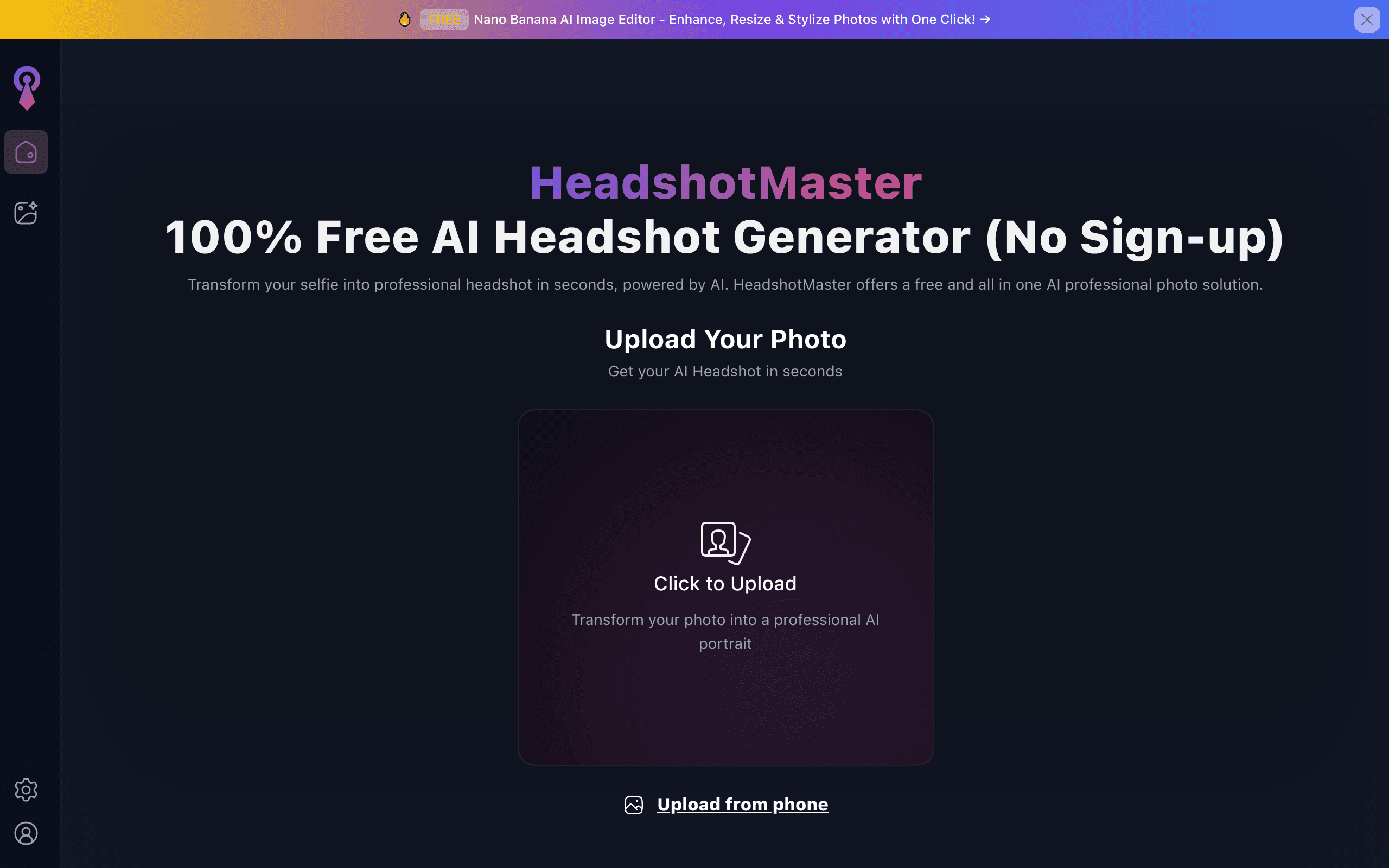 HeadshotMaster AI