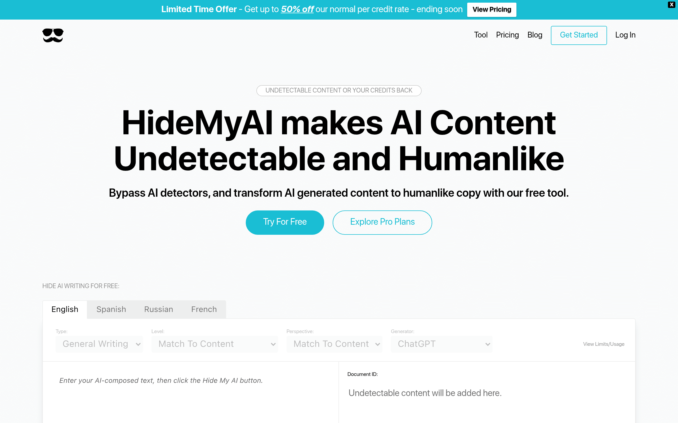 HideMyAI