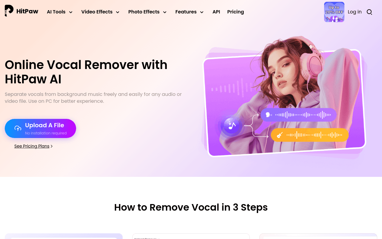 HitPaw AI Vocal Remover