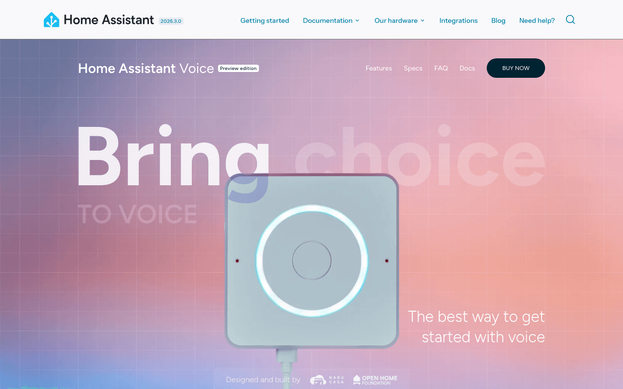 Home Assistant Voice