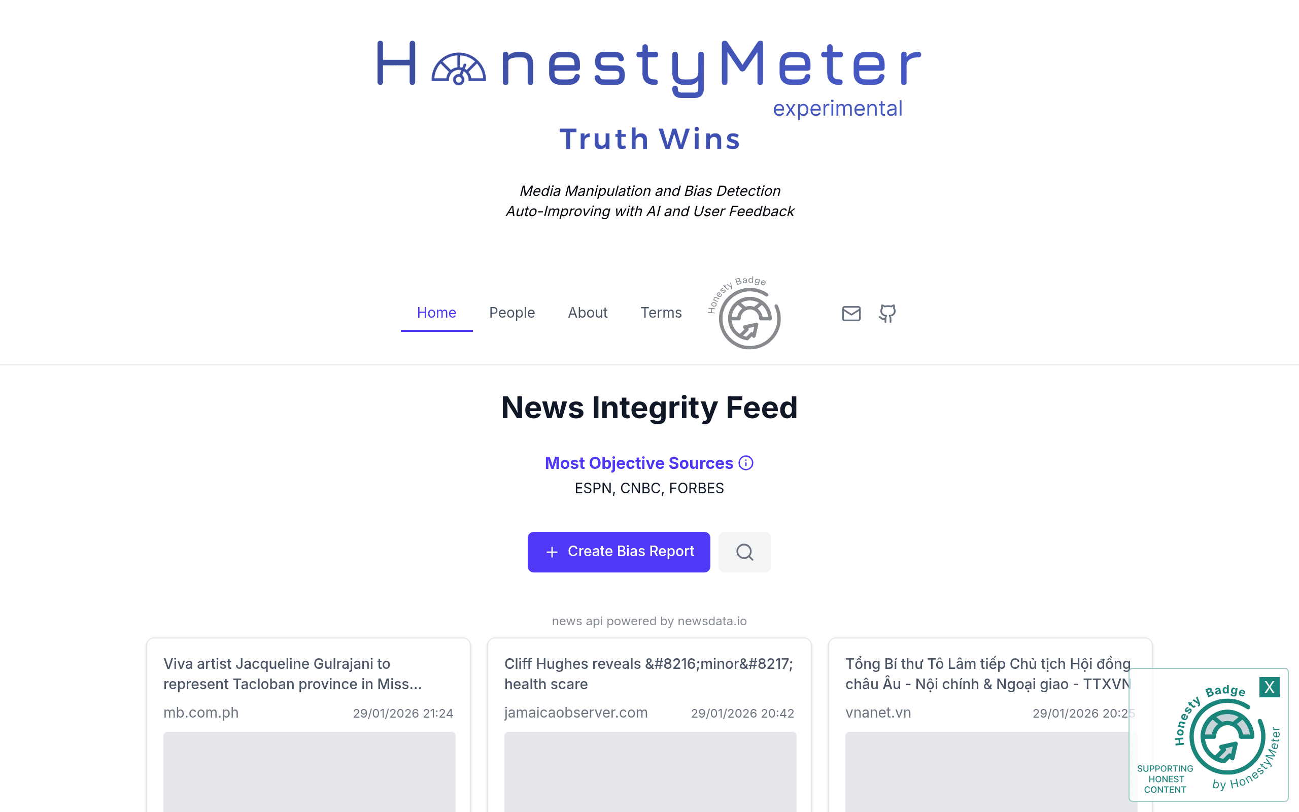 Honesty Meter