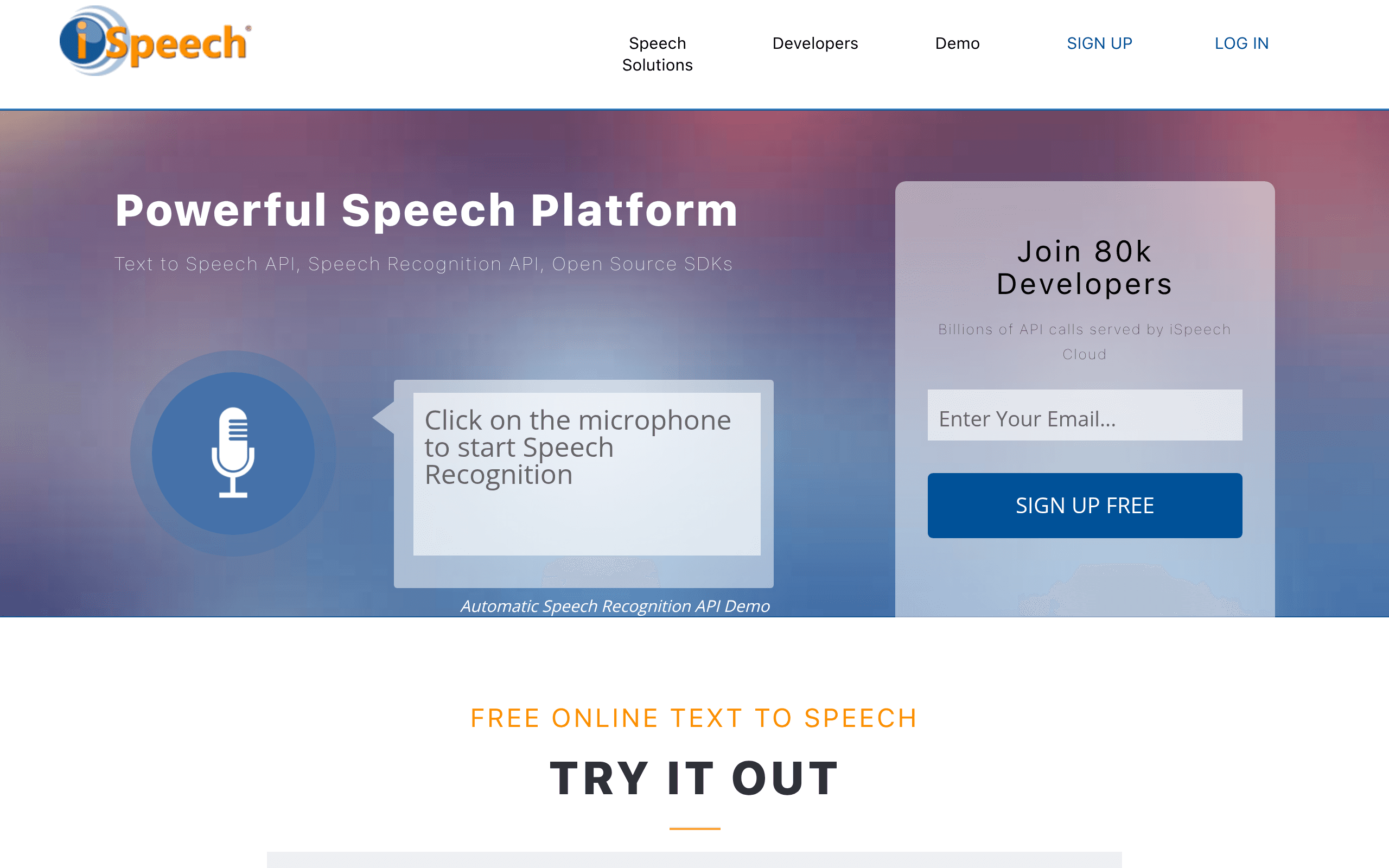 ISpeech