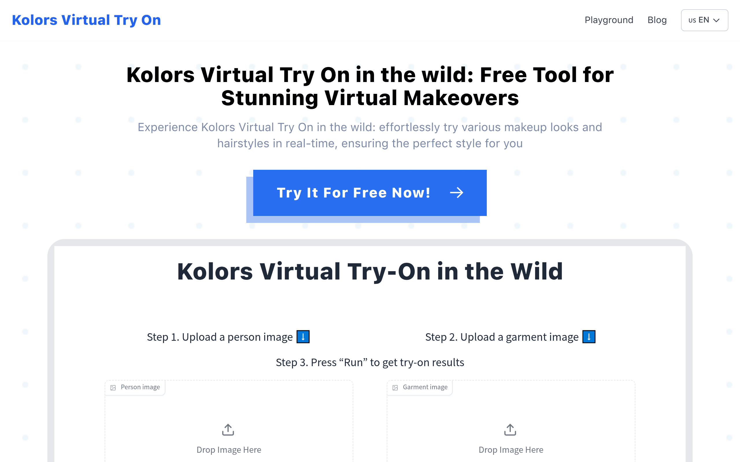 Kolors Virtual Try On AI