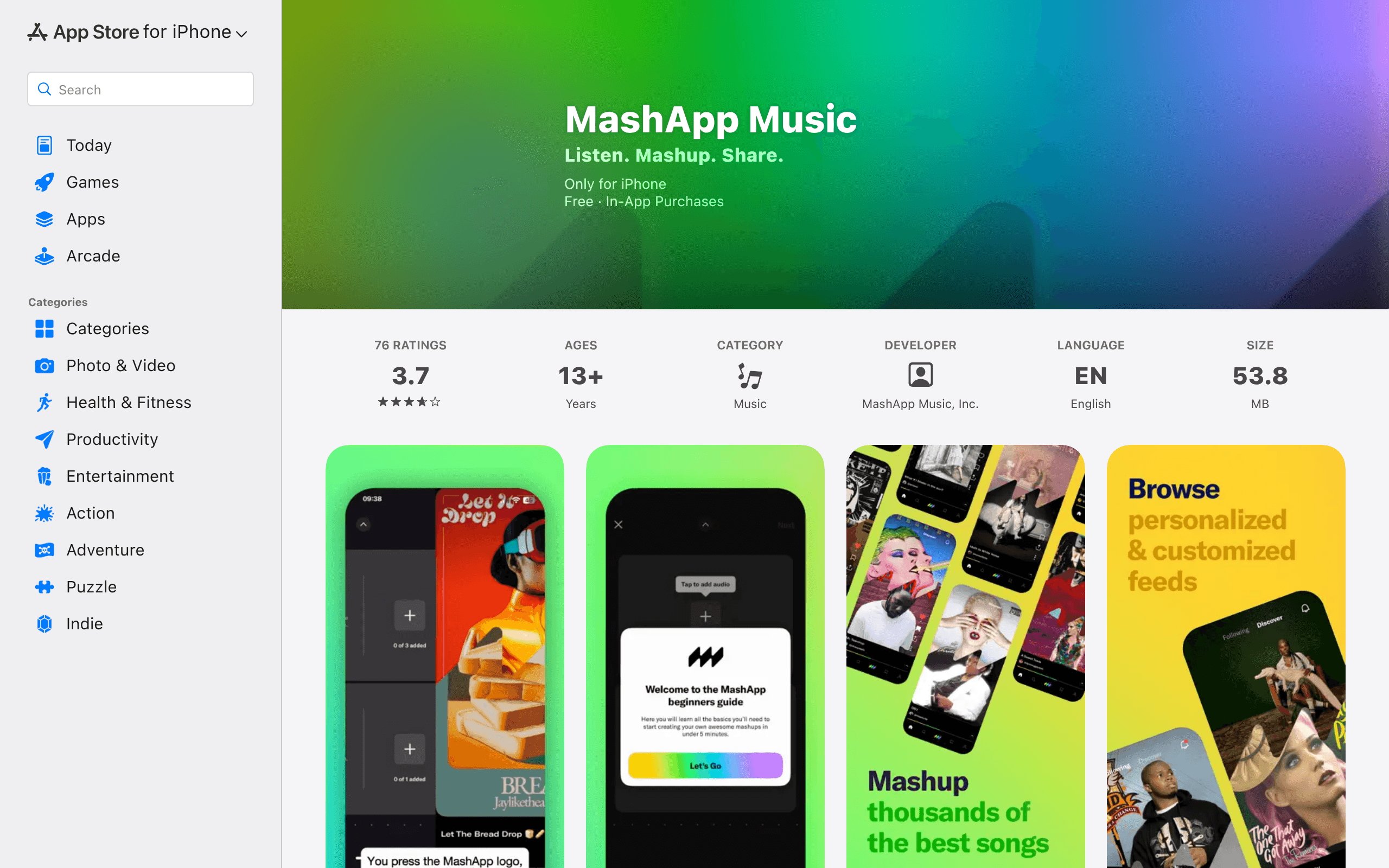 MashApp Music