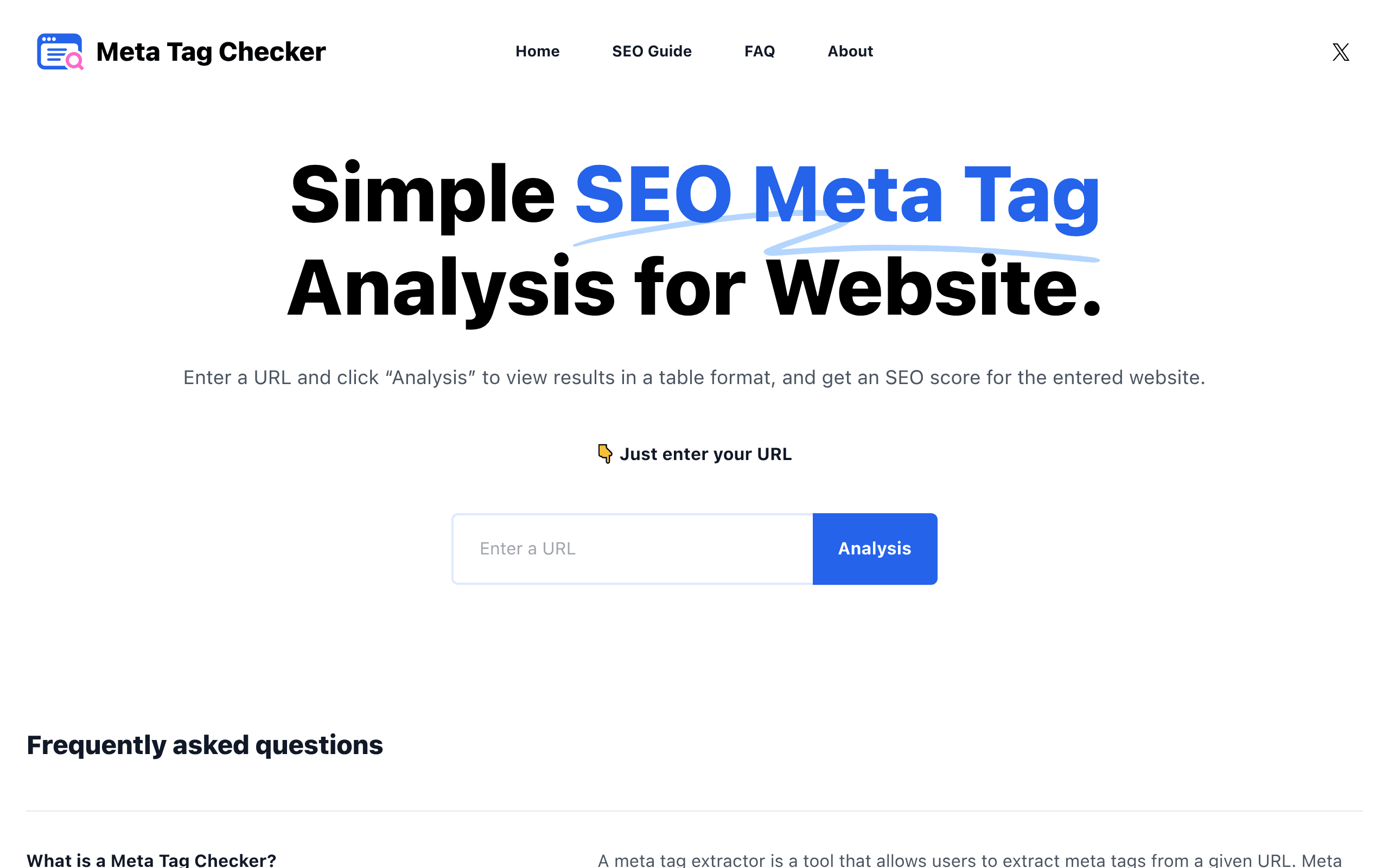Meta Tag Checker