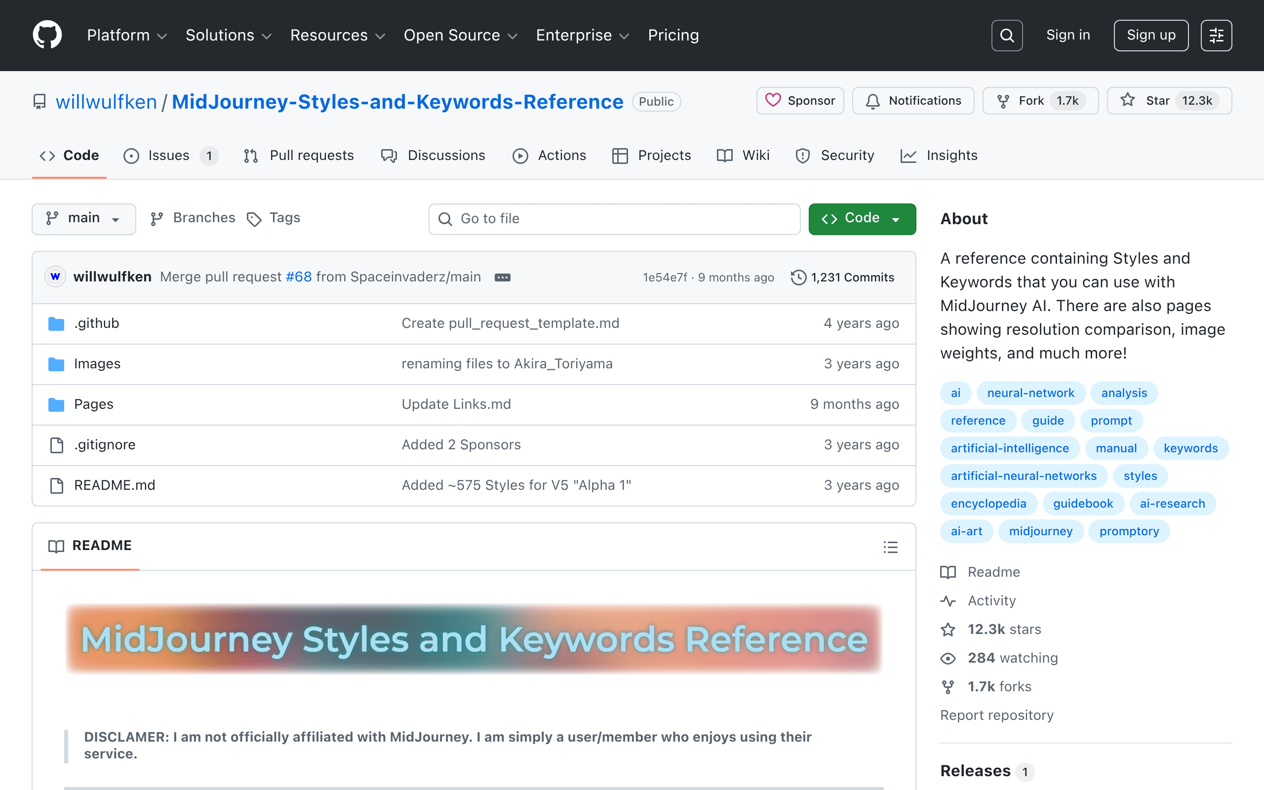 MidJourney Styles & Keywords