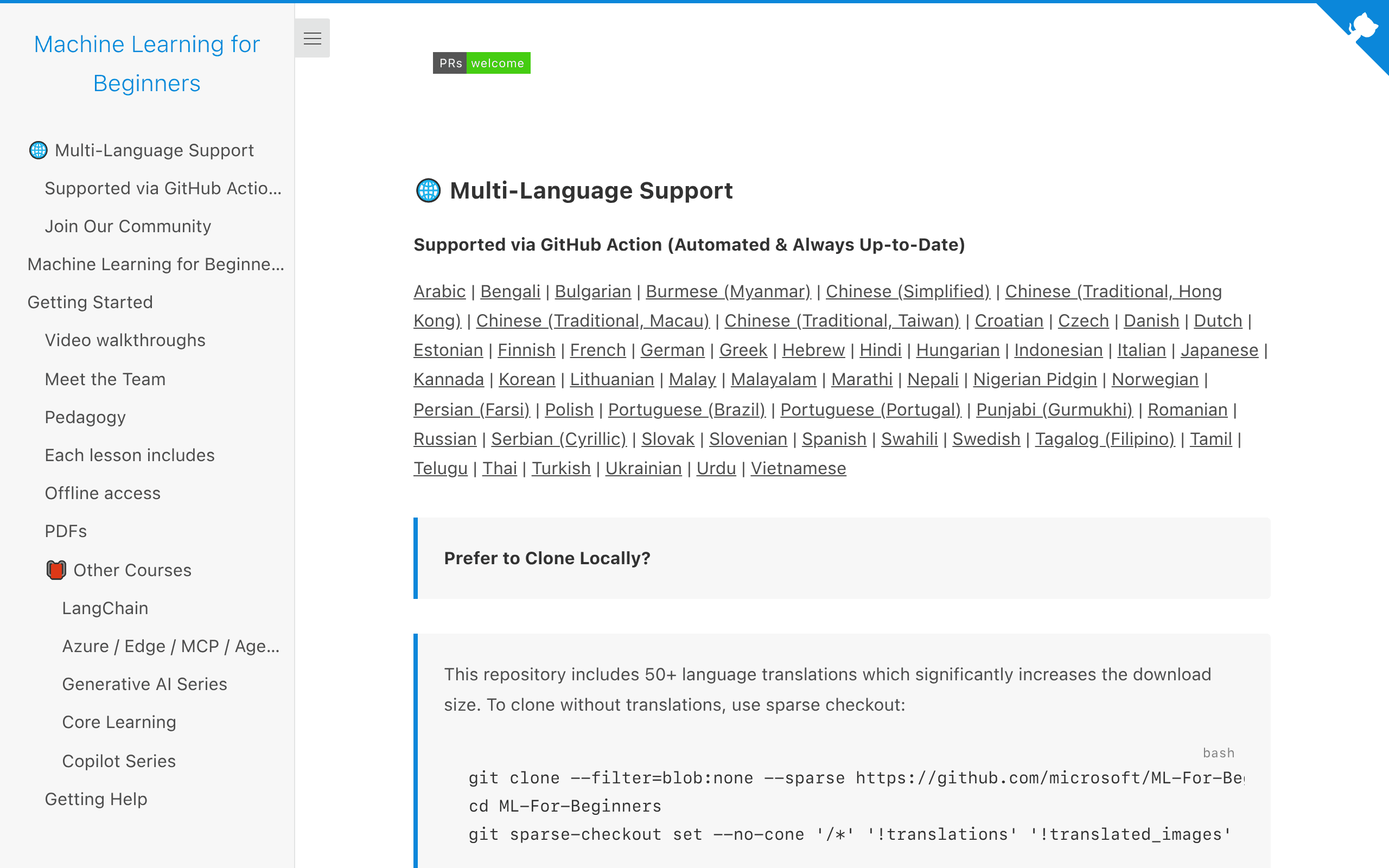 ML for Beginners