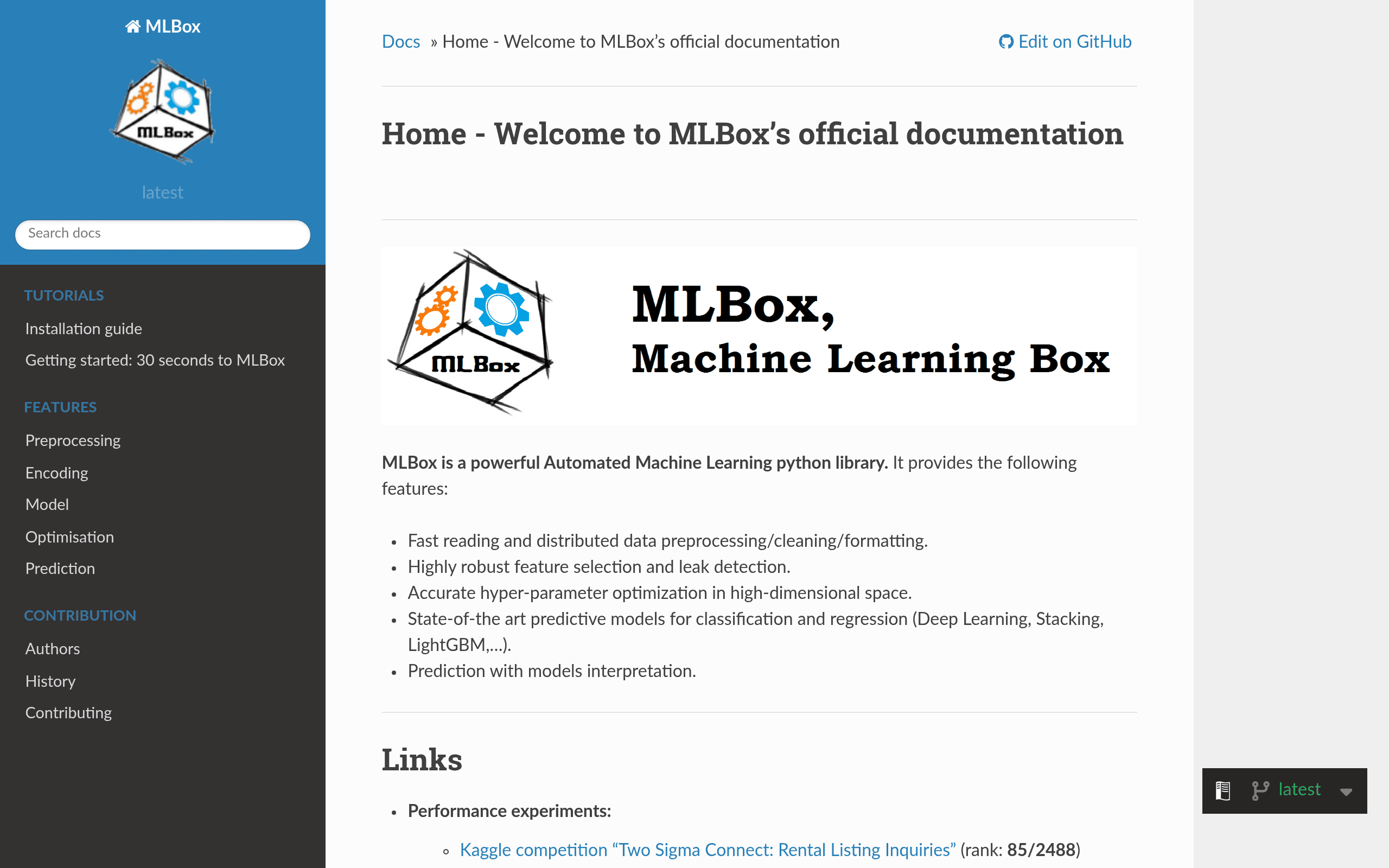 MLbox