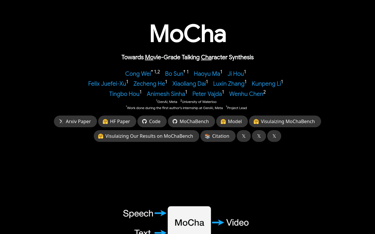 MoCha by Meta