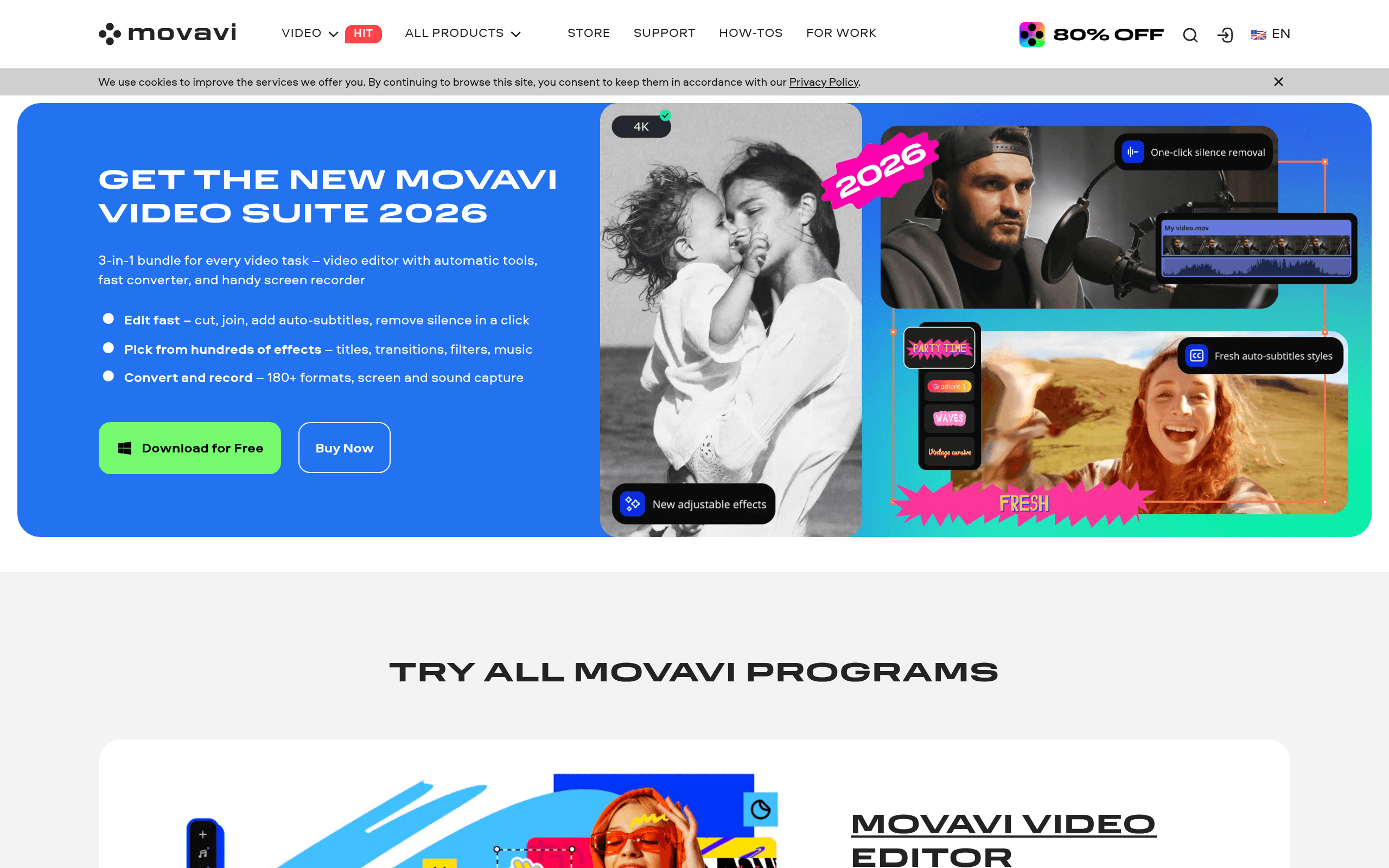Movavi Video Editor Plus