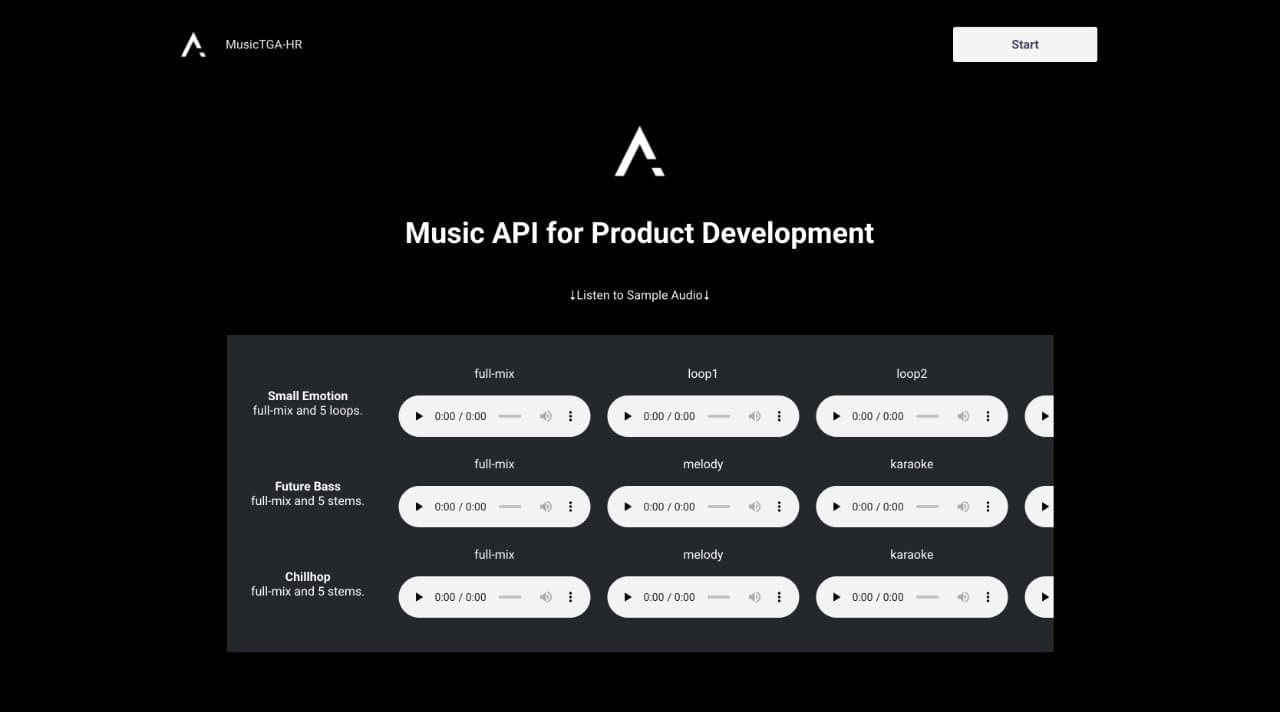 MusicTGA-HR