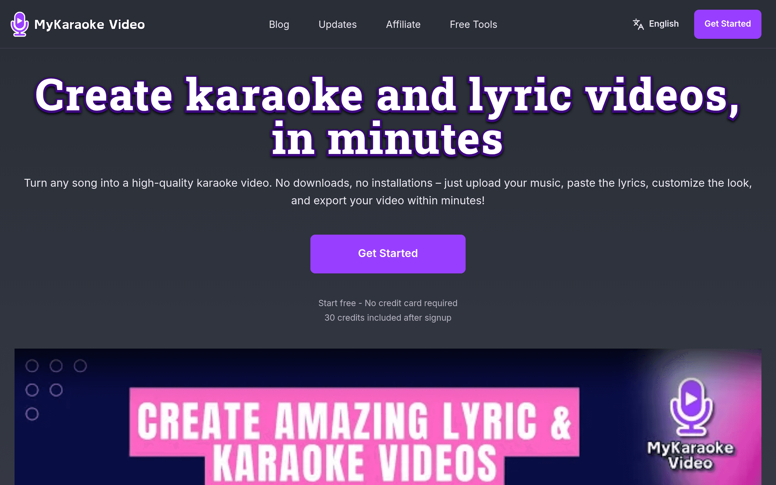 MyKaraoke Video