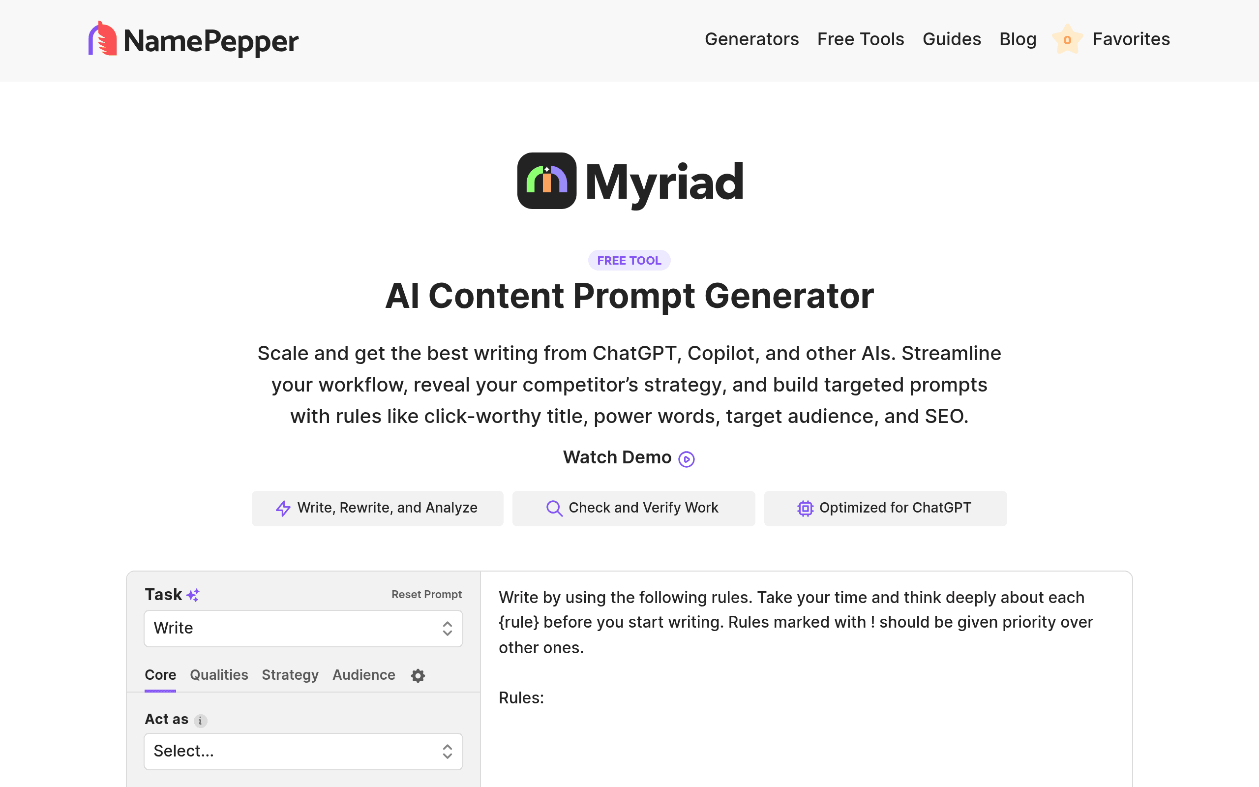 Myriad