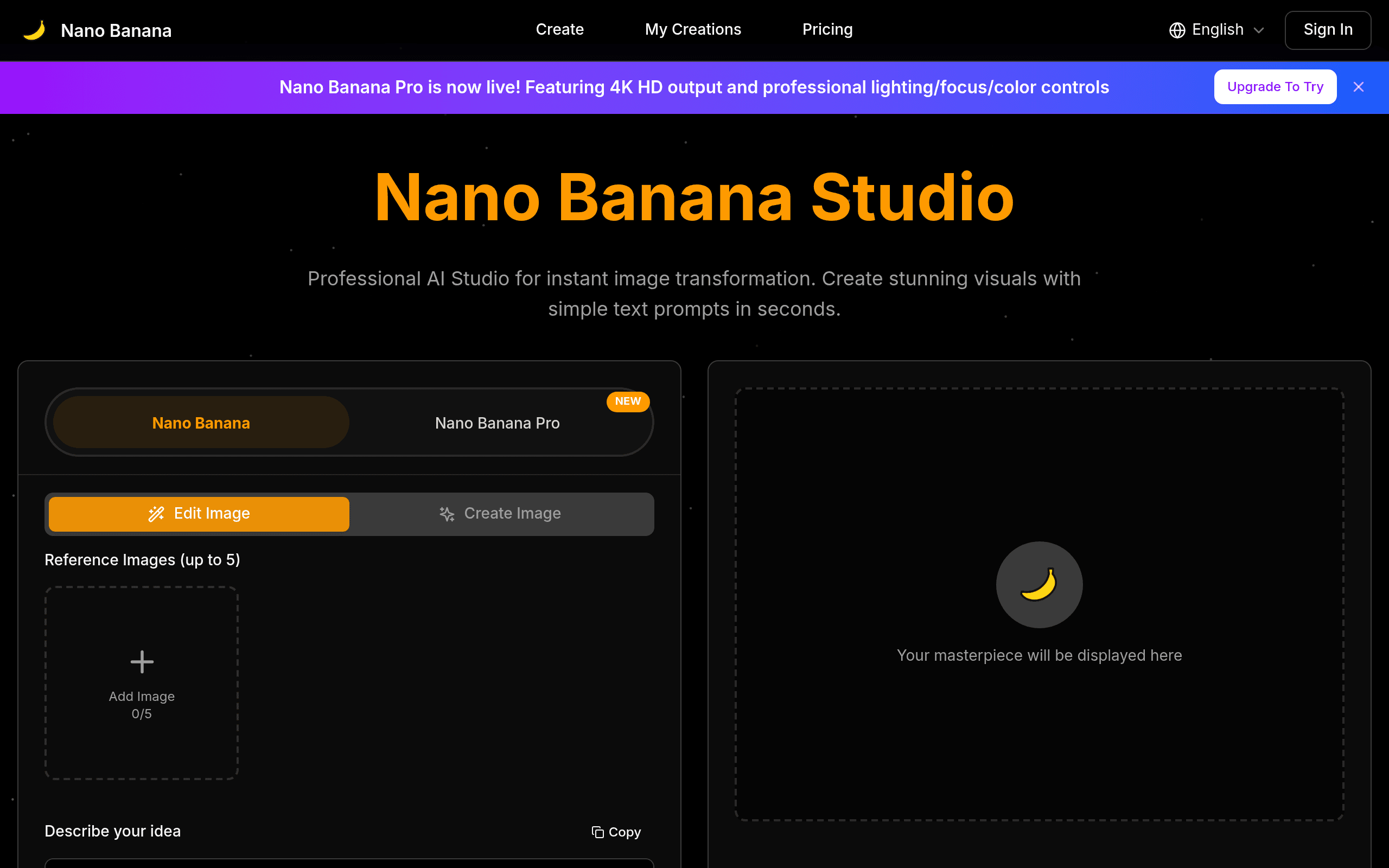 Nano Banana Studio AI