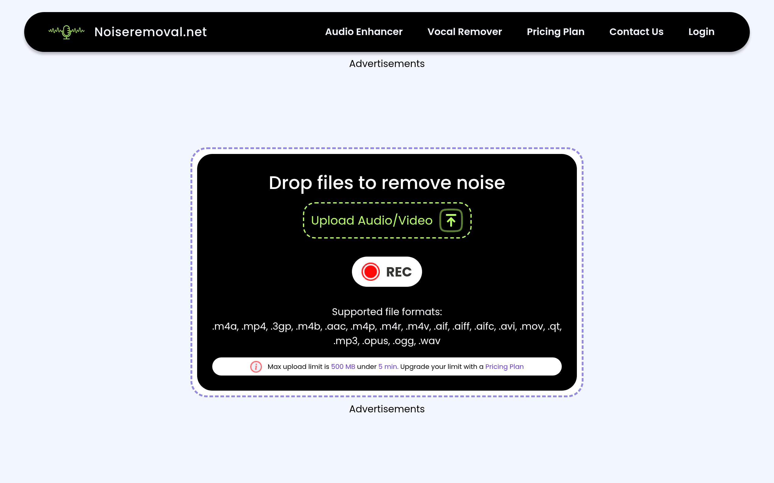 Noiseremoval.net