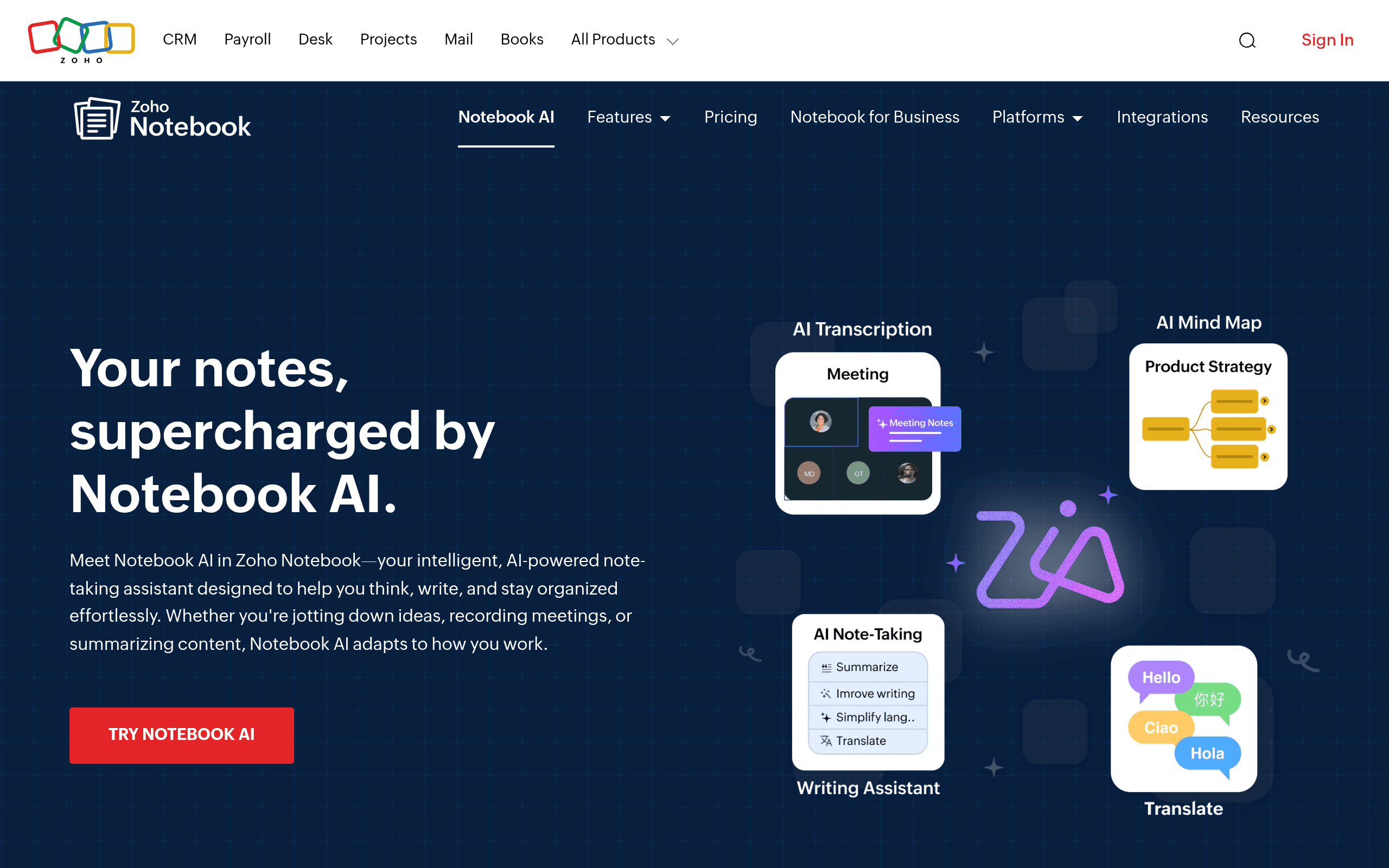 Notebook AI