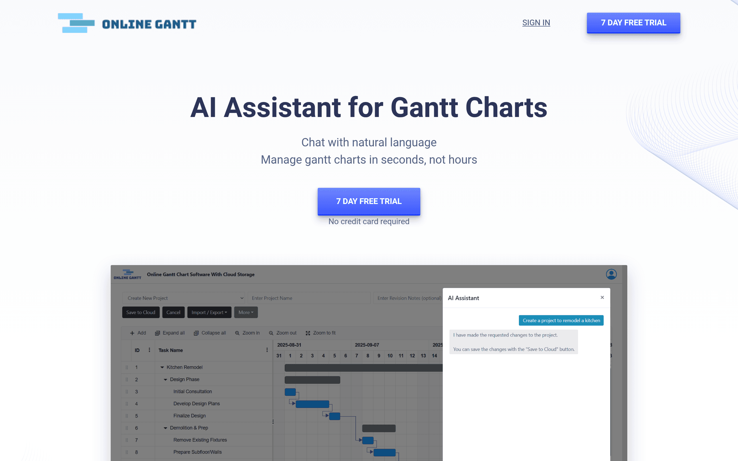 Online Gantt