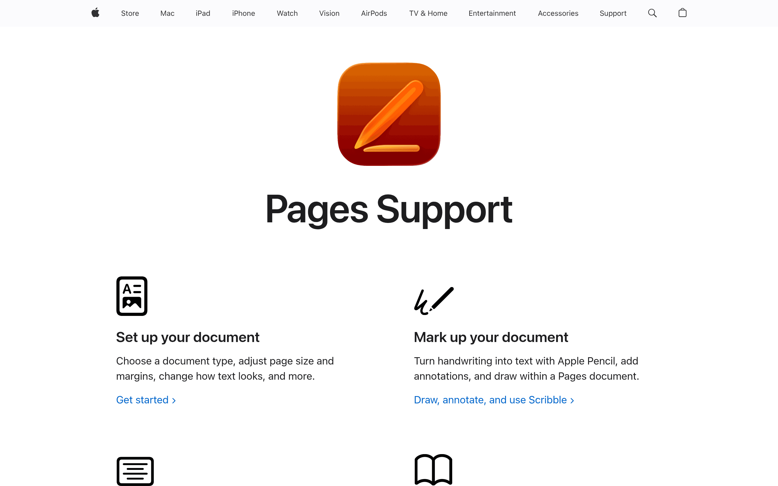 Pages