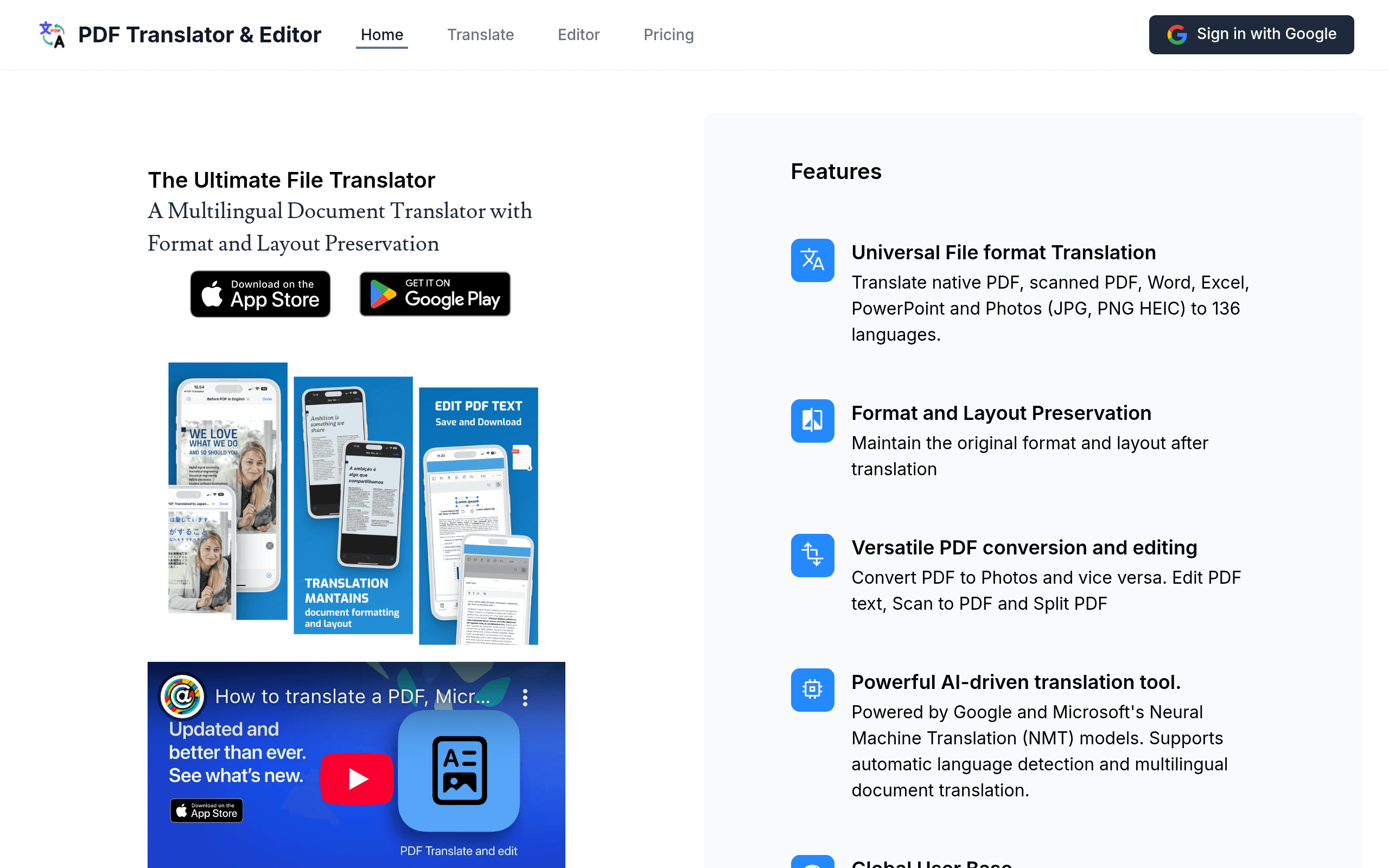 PDF Translator