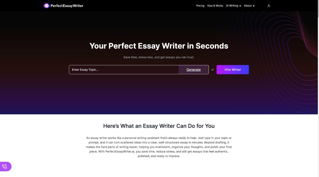 PerfectEssayWriterAI