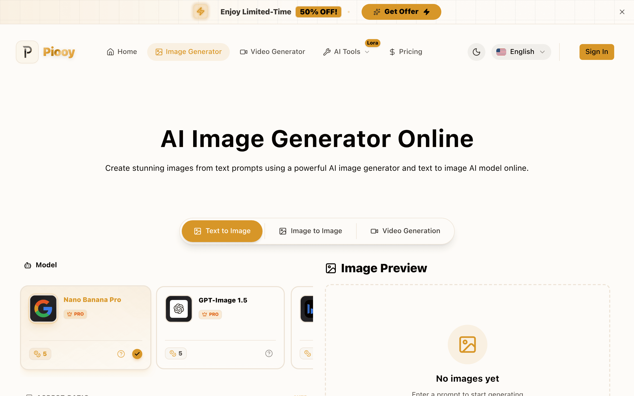 Piooy AI Image Generator