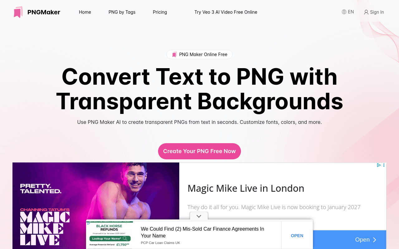 PNG Maker Online Free