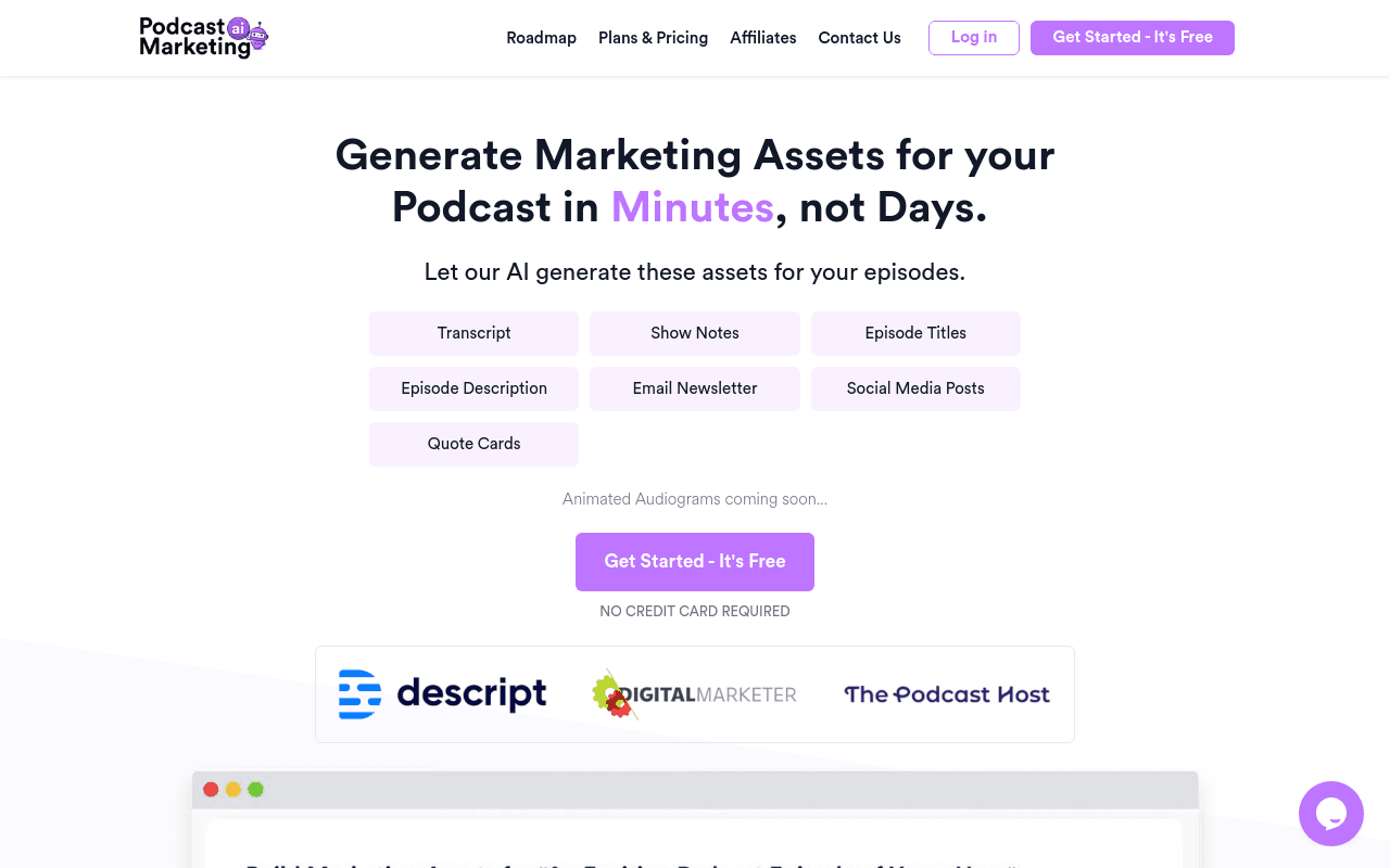 Podcast Marketing AI