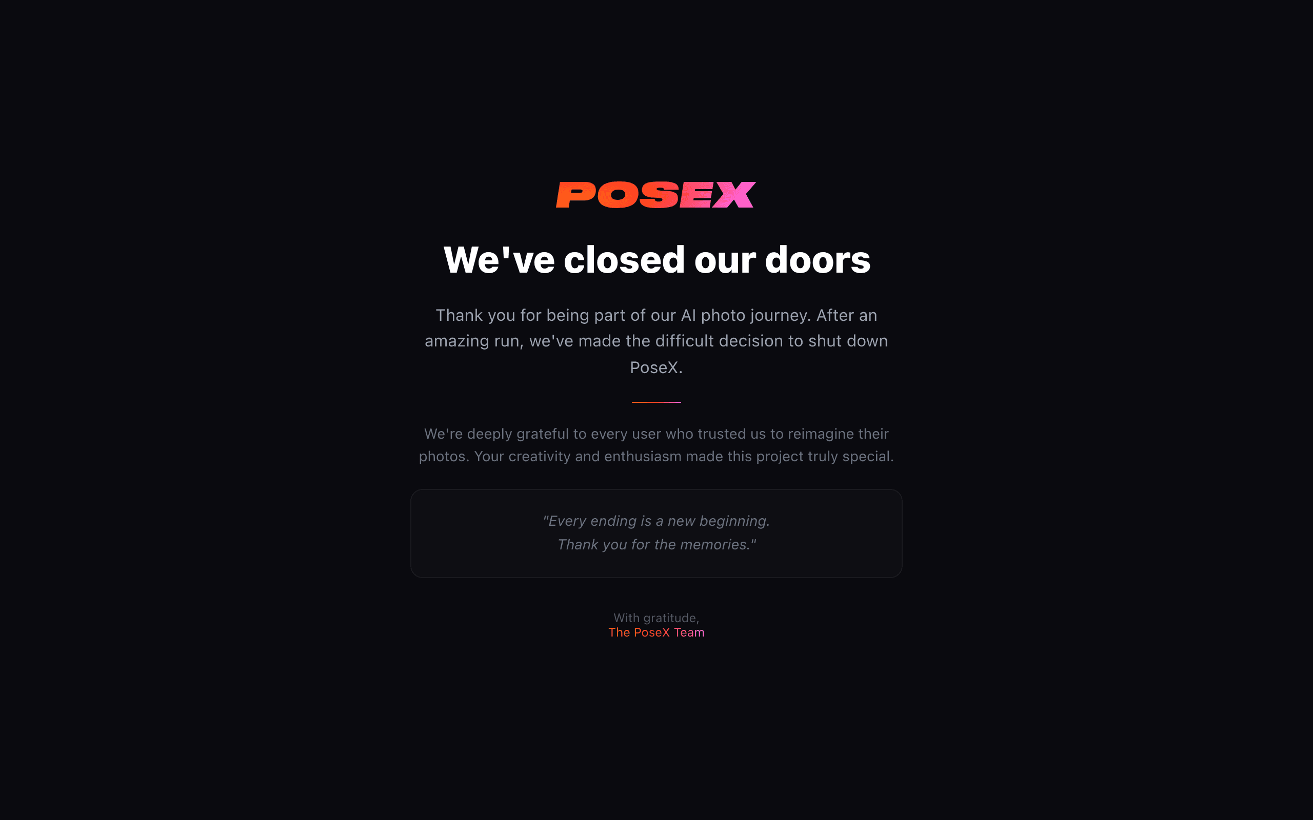 PoseX