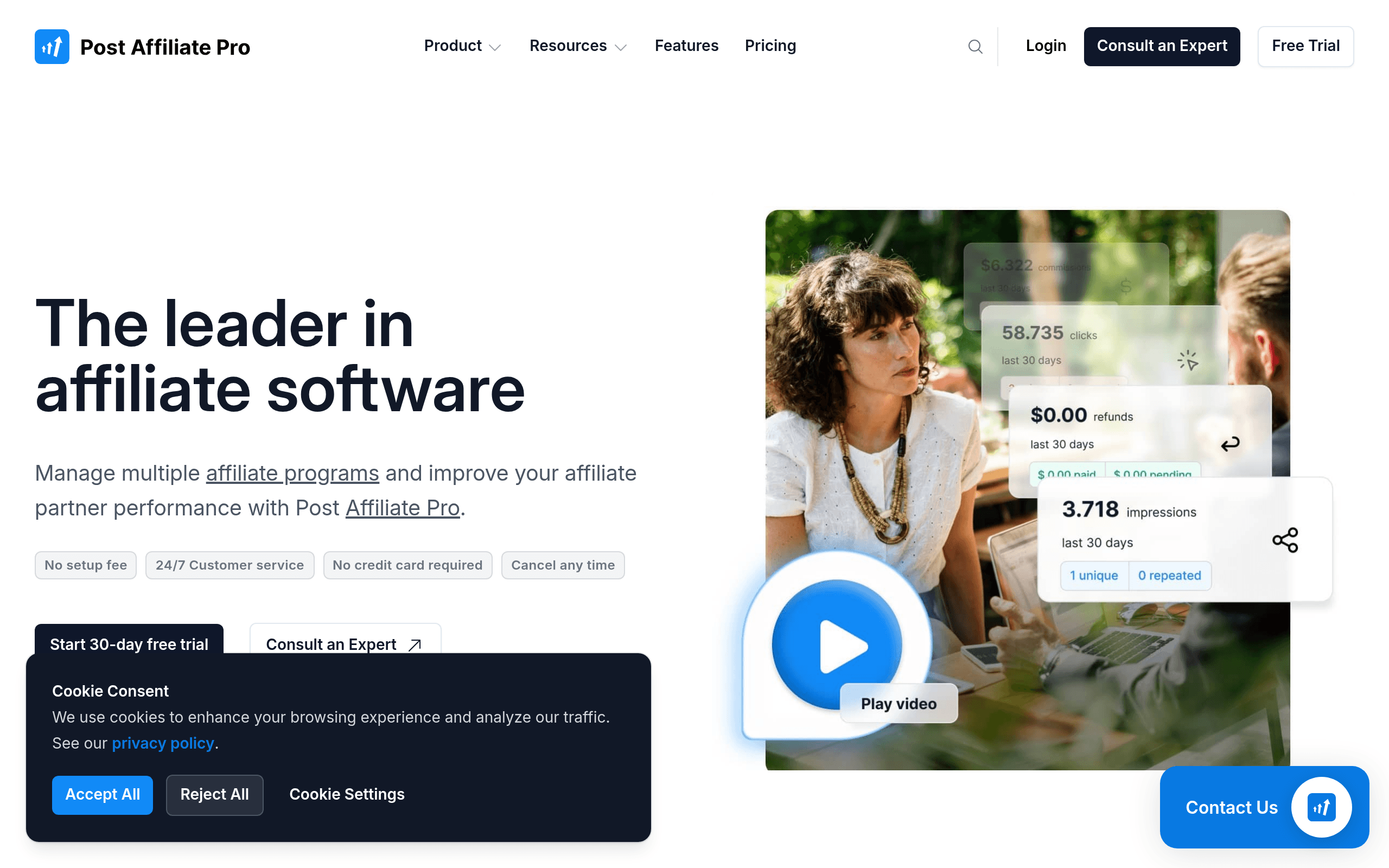 Post Affiliate Pro