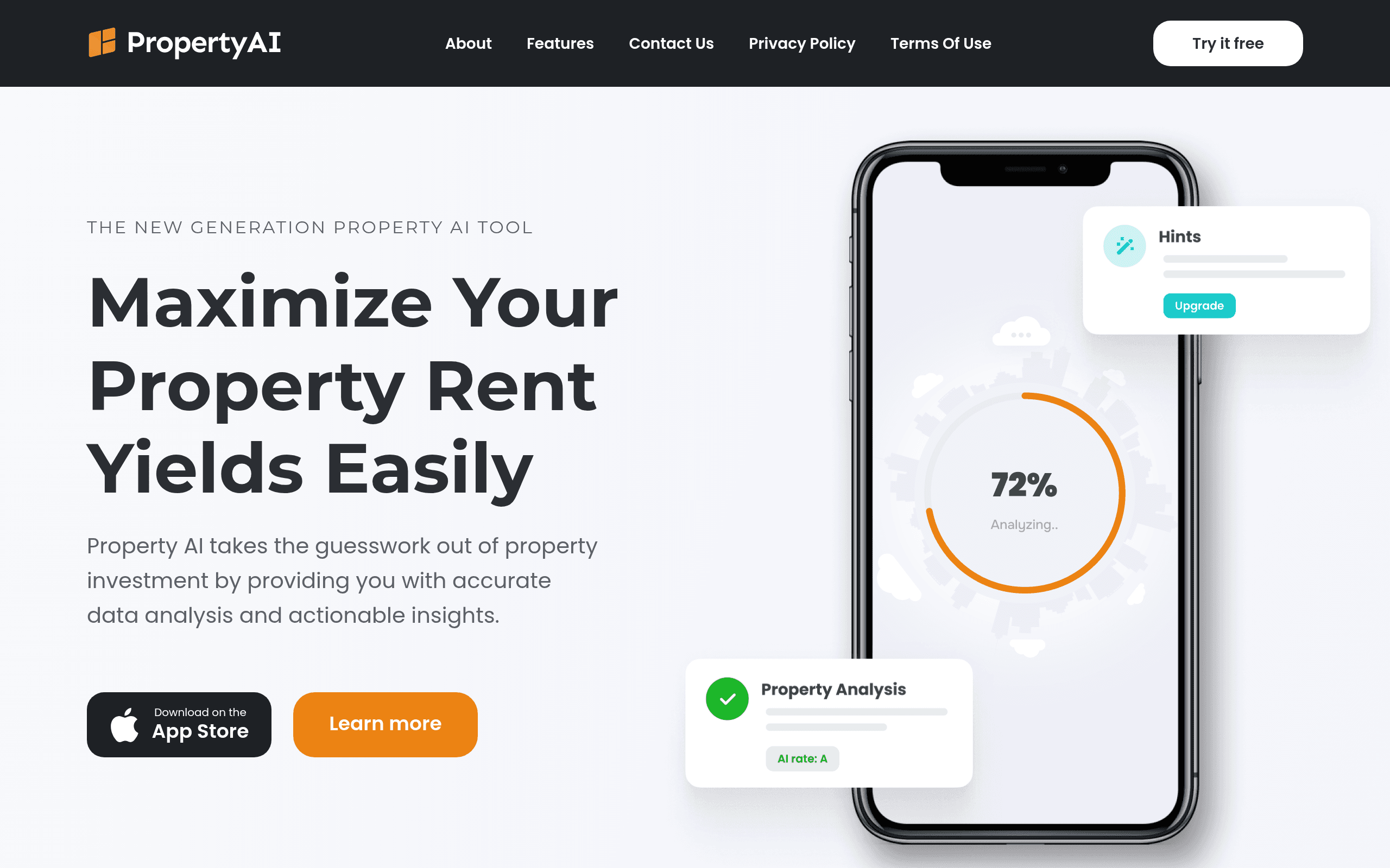 Property AI - Максимизируйте доход от аренды