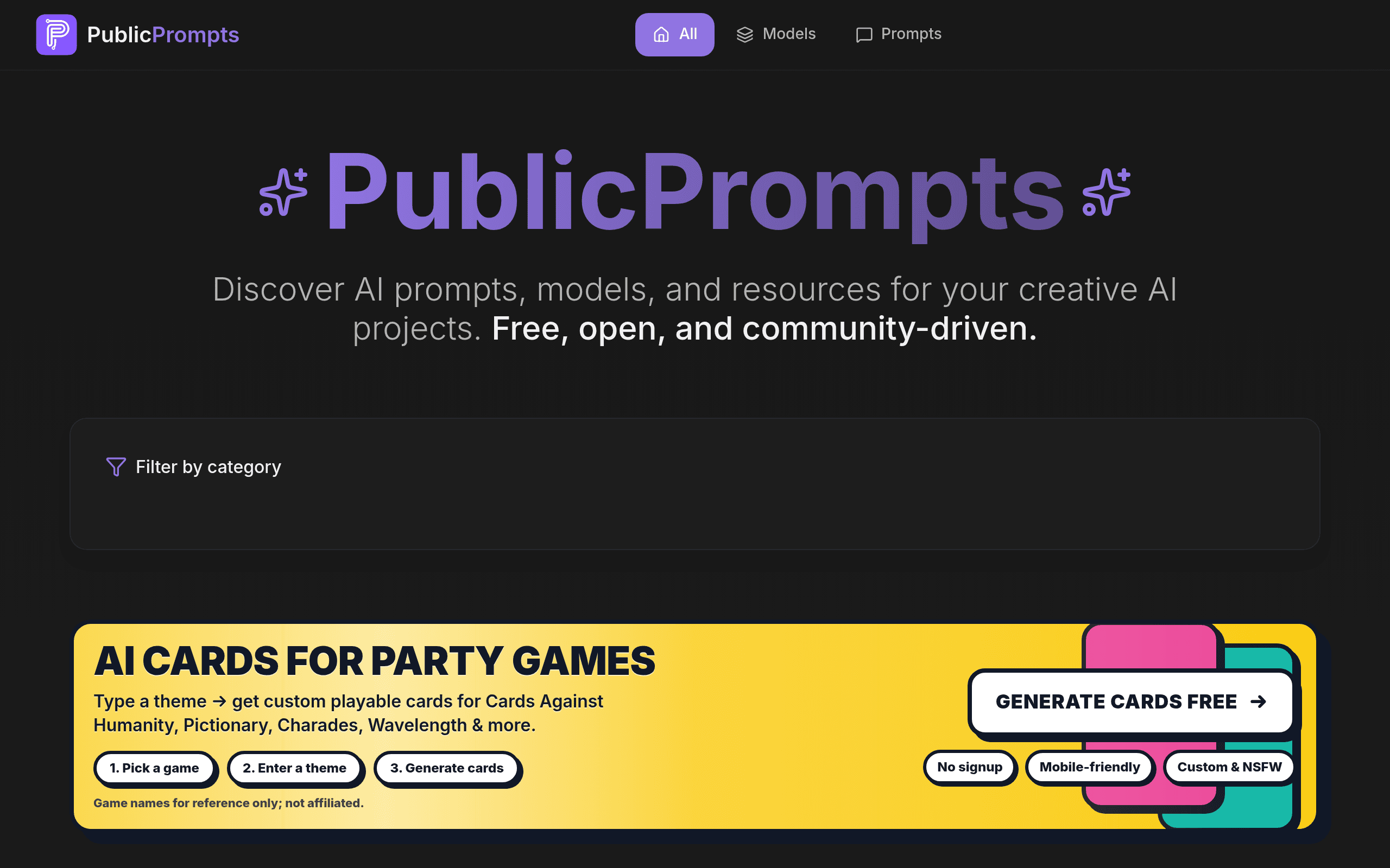 Public Prompts