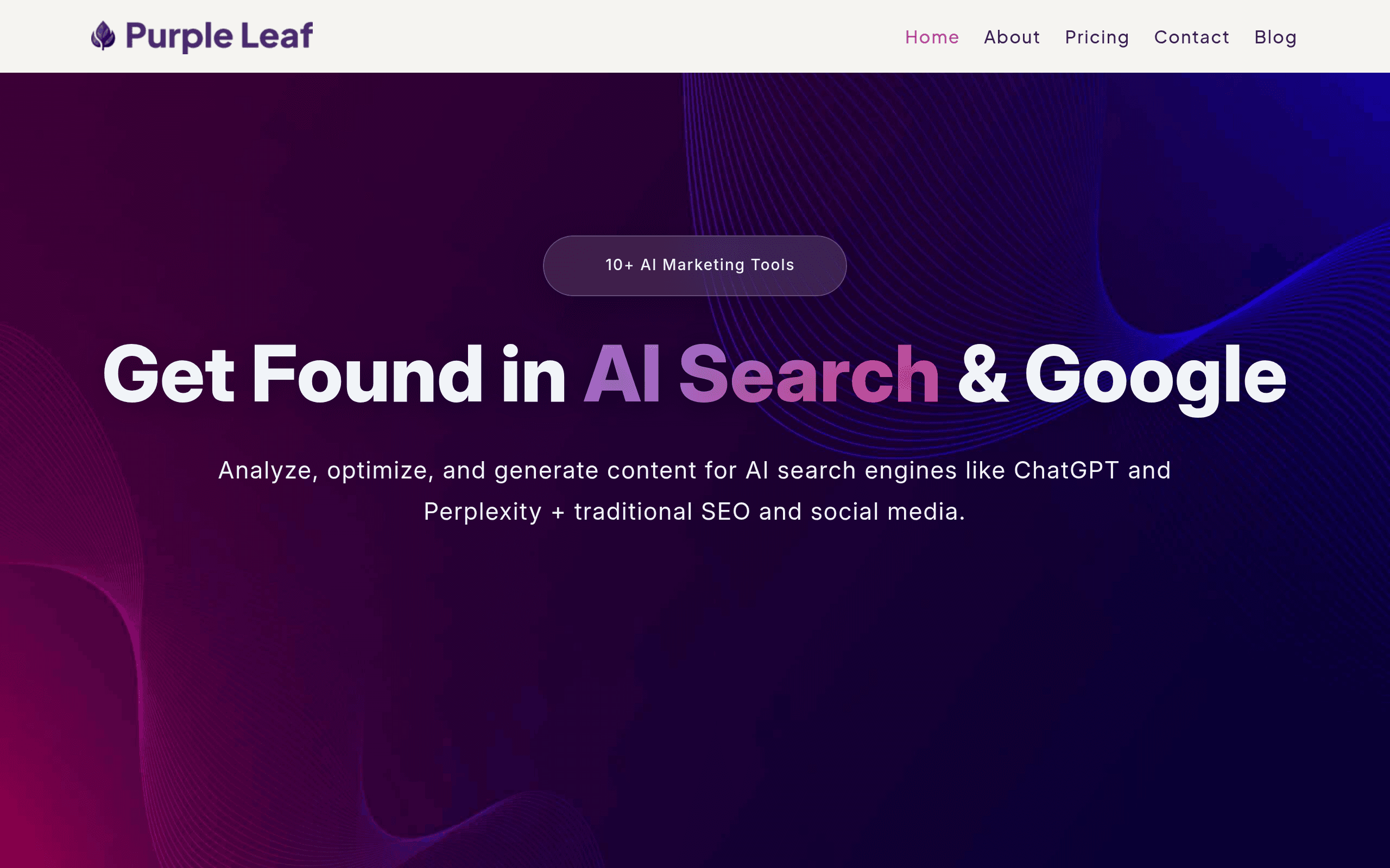 Purple Leaf