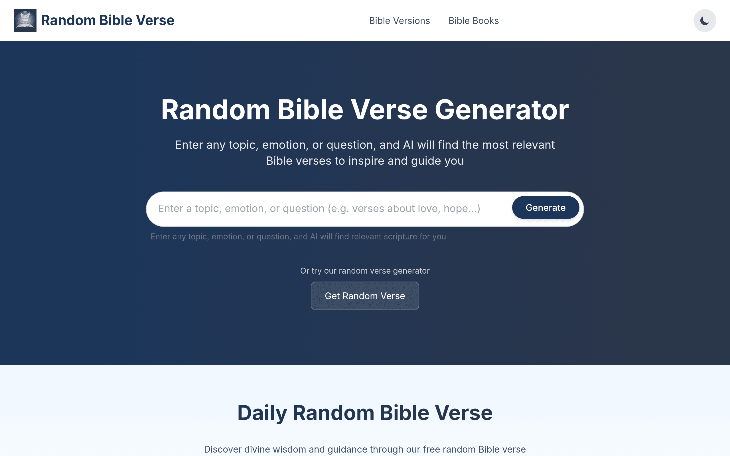 Random Bible Verse