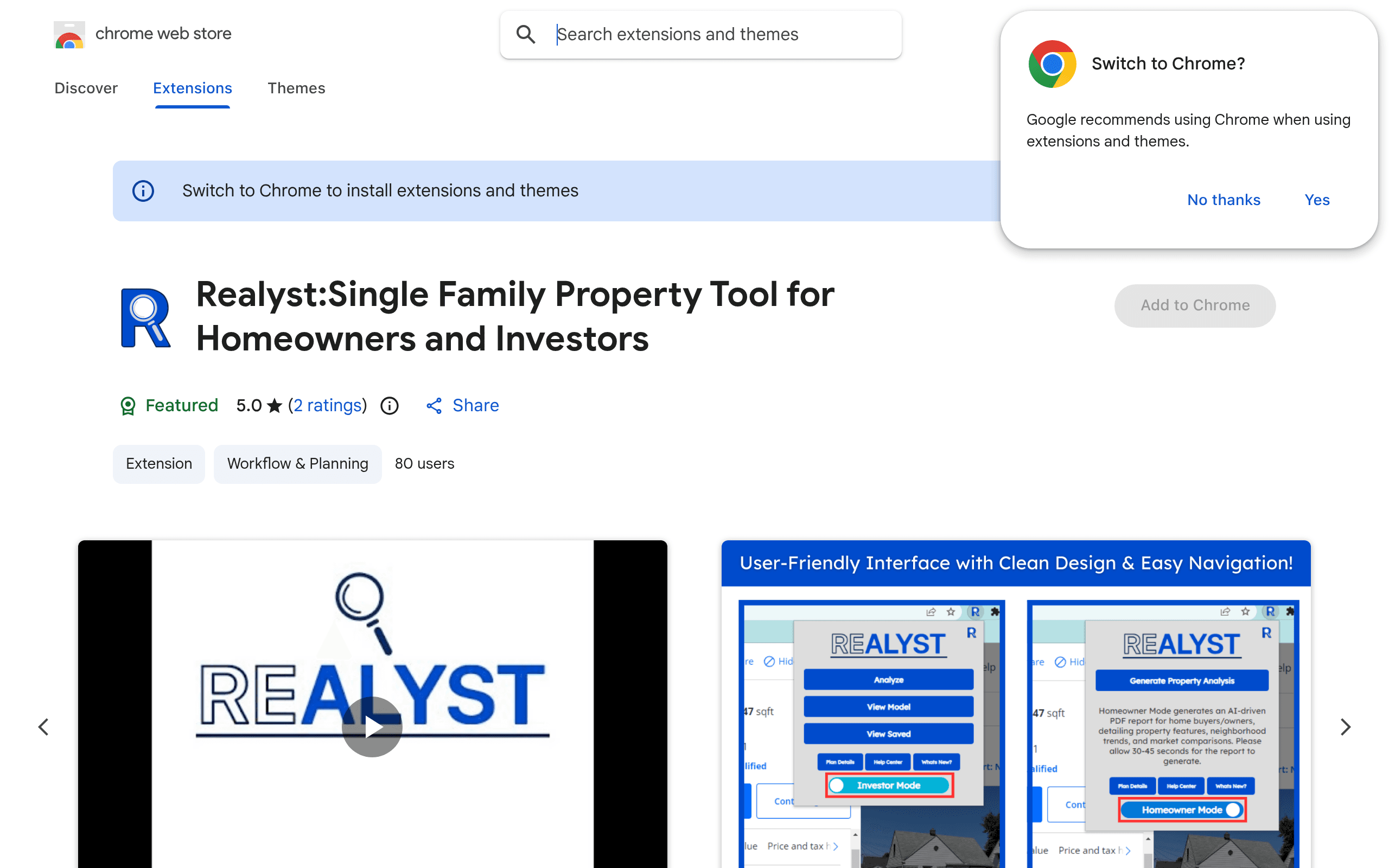Realyst: Калькулятор доходности недвижимости для Zillow