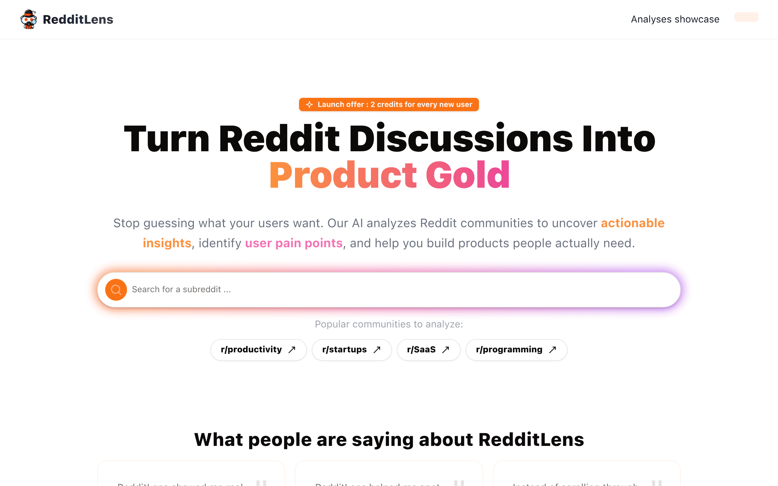 Redditlens