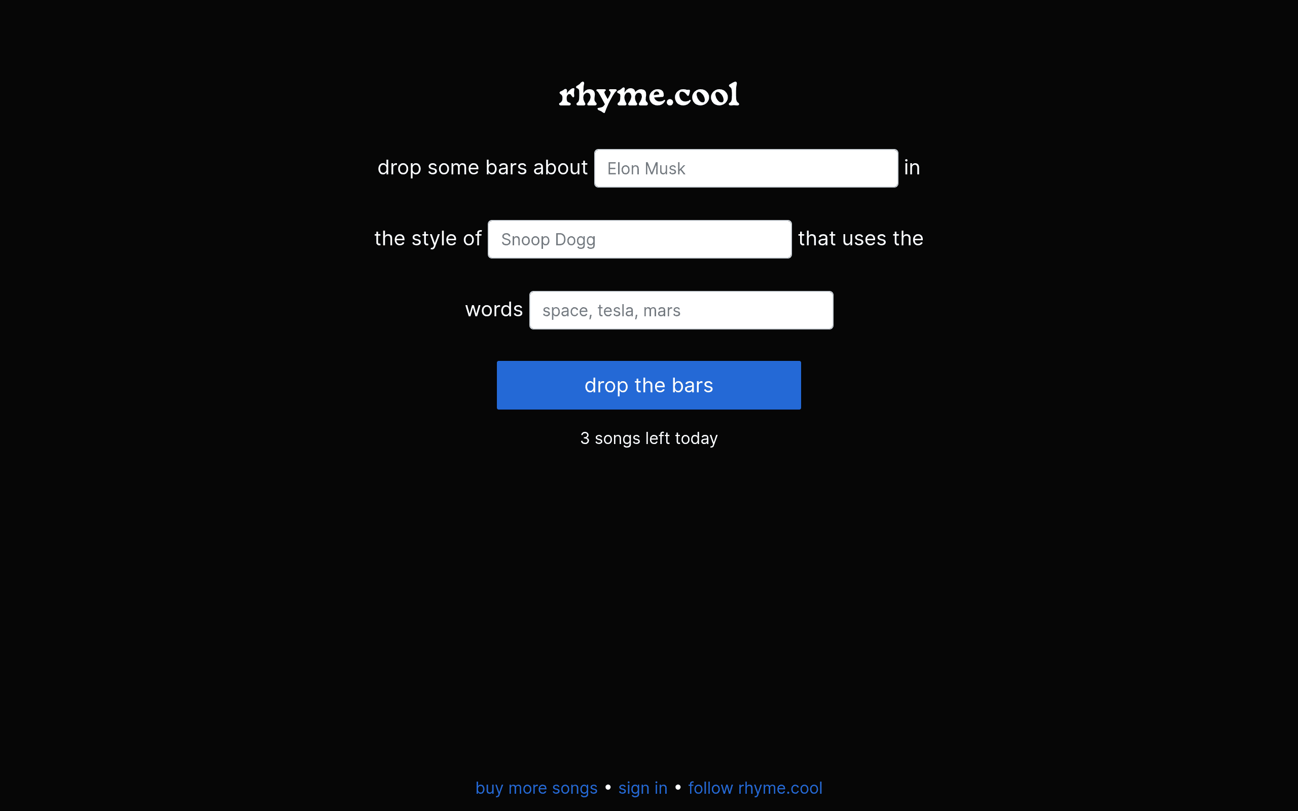 rhyme.cool