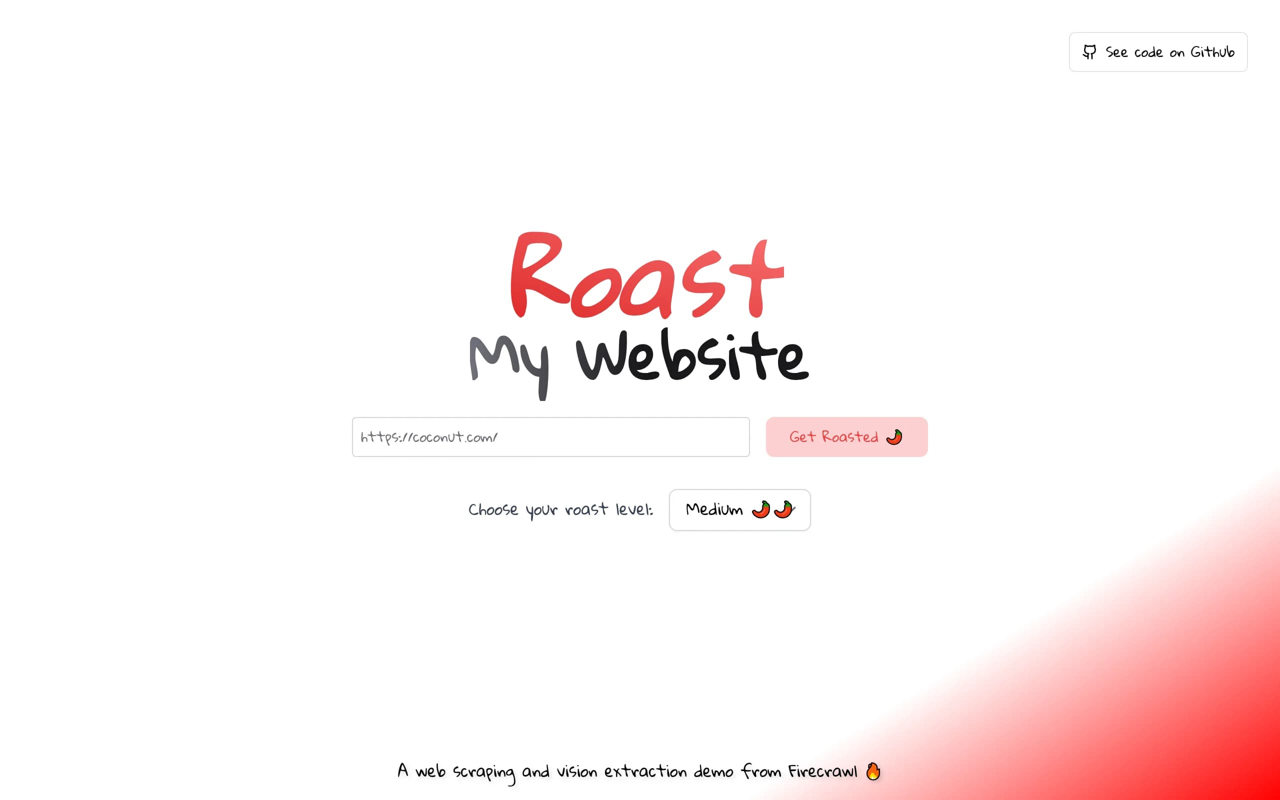 Roast My Website